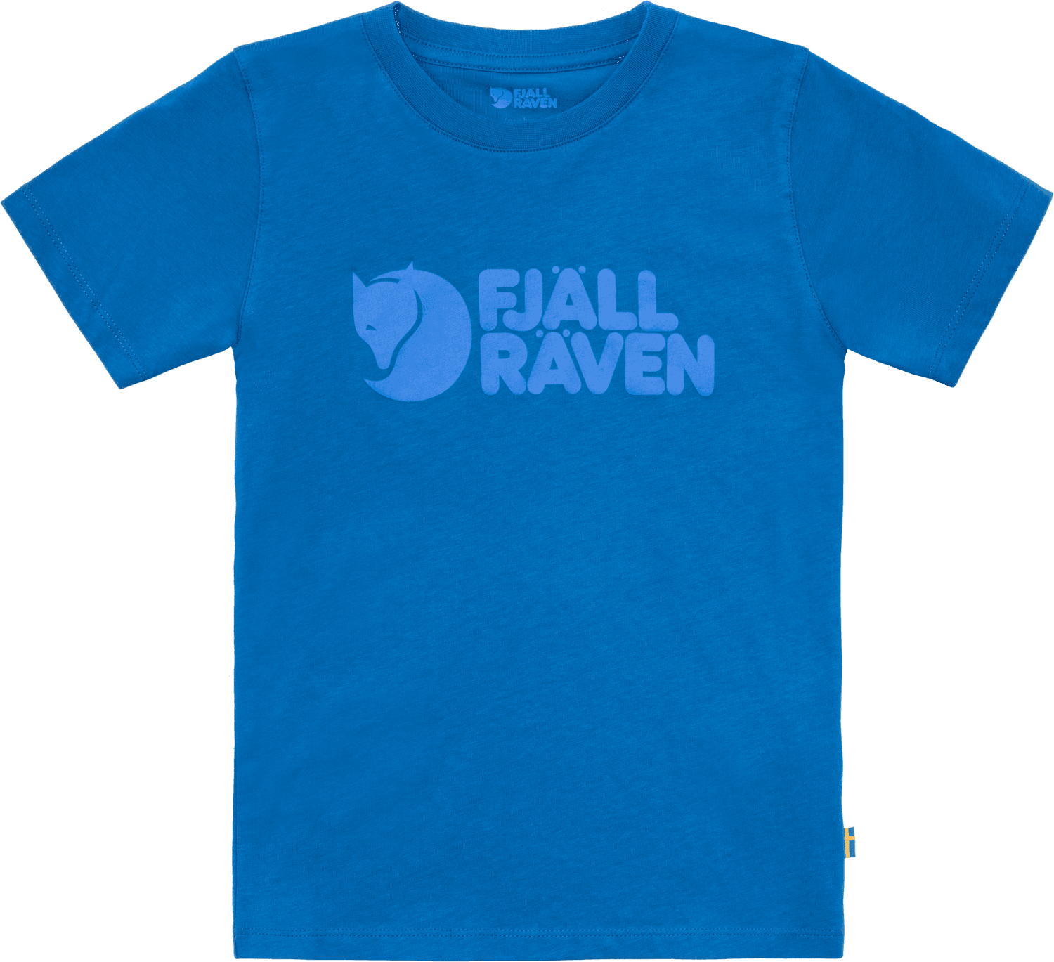Fjällräven Fjällräven Kids' Fjällräven Logo T-Shirt Alpine Blue