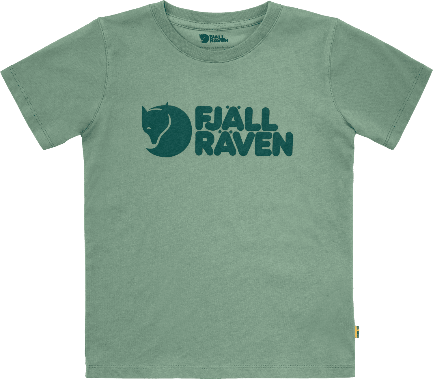 Fjällräven Kids' Fjällräven Logo T-Shirt Patina Green