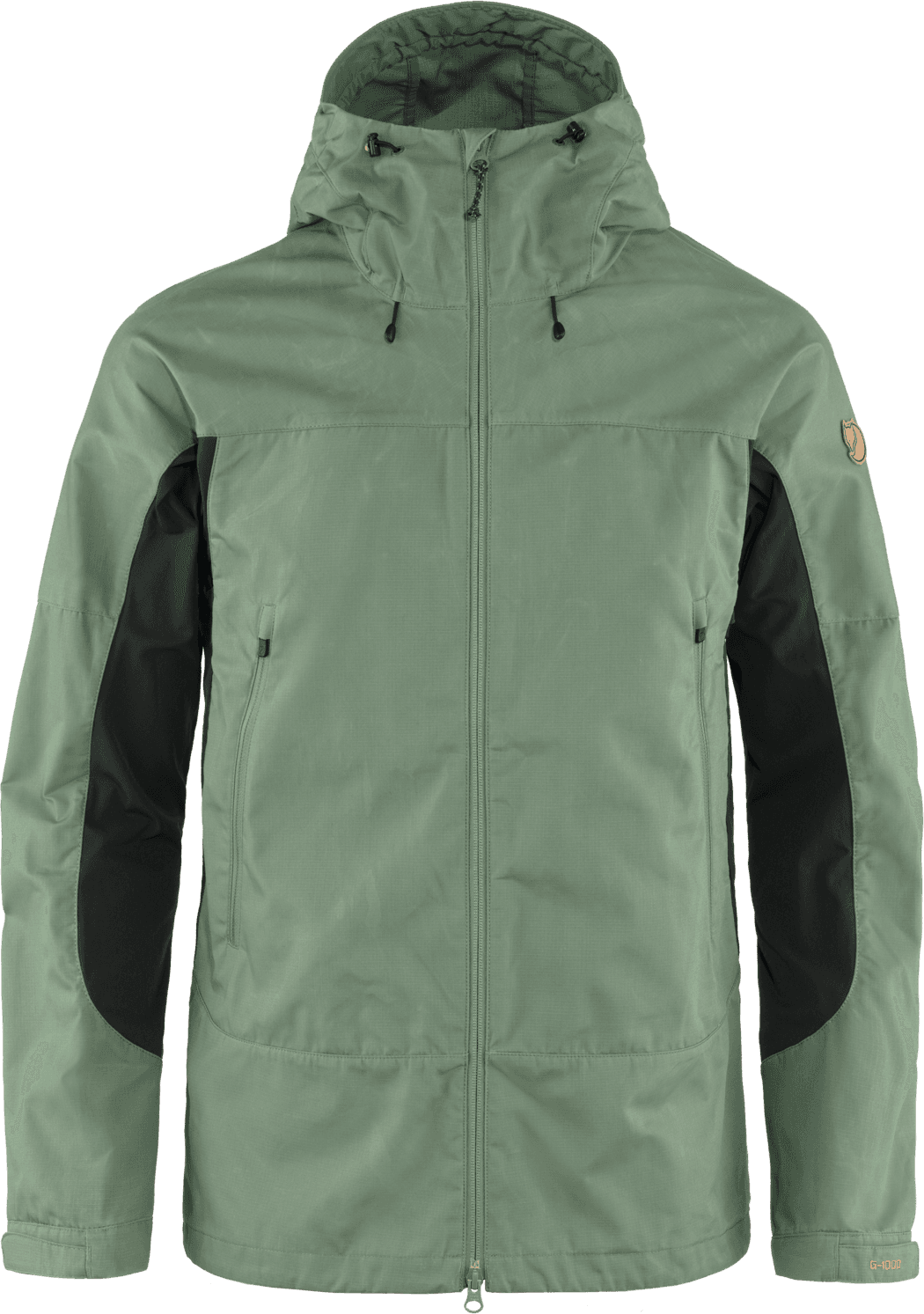 Fjällräven Fjällräven Men's Abisko Lite Trekking Jacket Patina Green/Dark Grey