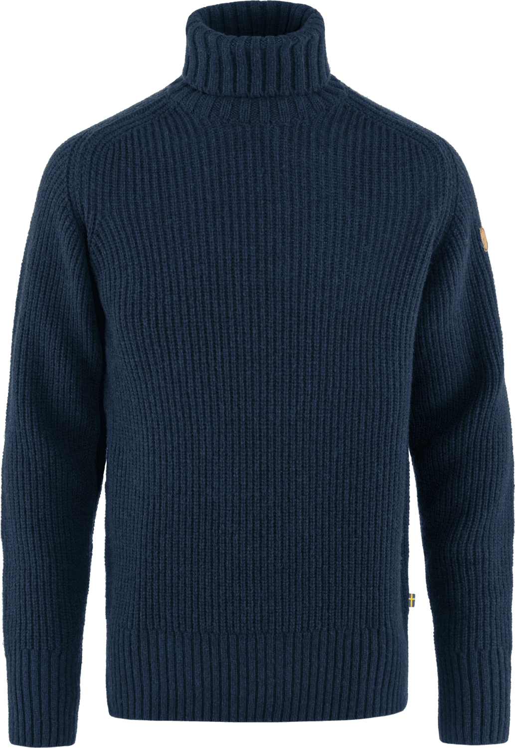 Fjällräven Men's Övik Roller Neck Sweater Dark Navy