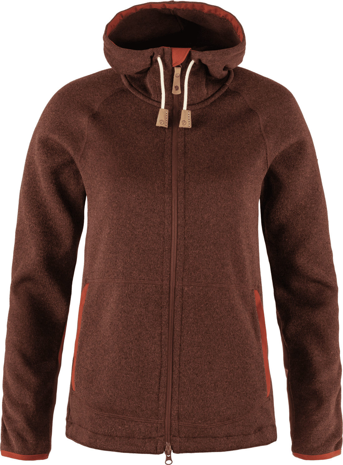 Fjällräven Women's Övik Reinforced Hoodie Autumn Leaf