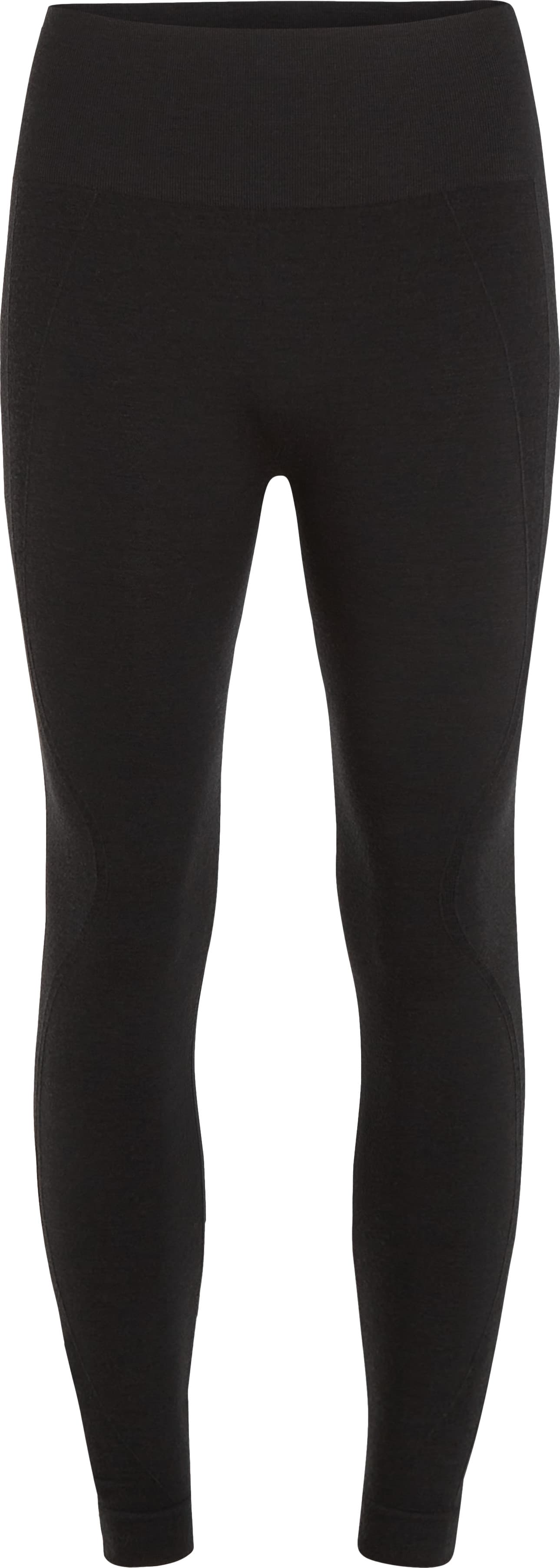 Icebreaker Women's Merino Blend 260 Zoneknit Seamless 25" Tights Black