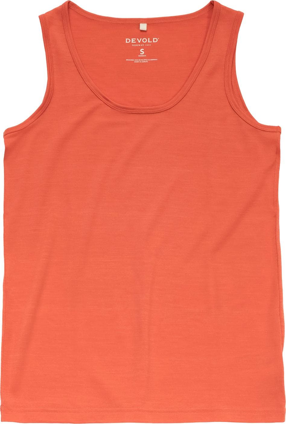 Devold Devold Women's Classic Tank Coral