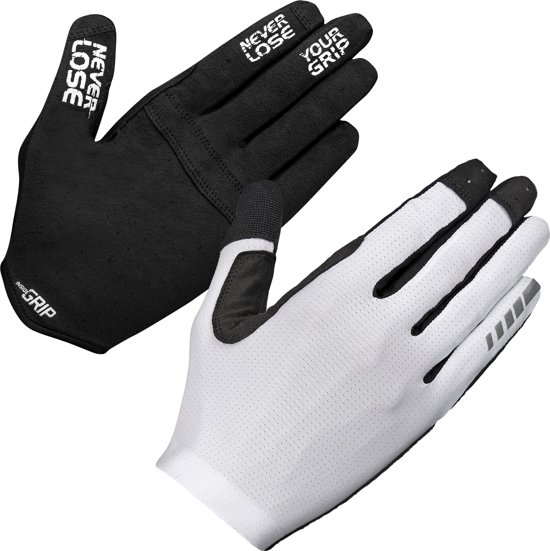GripGrab Gripgrab Aerolite InsideGrip Long Finger Glove White