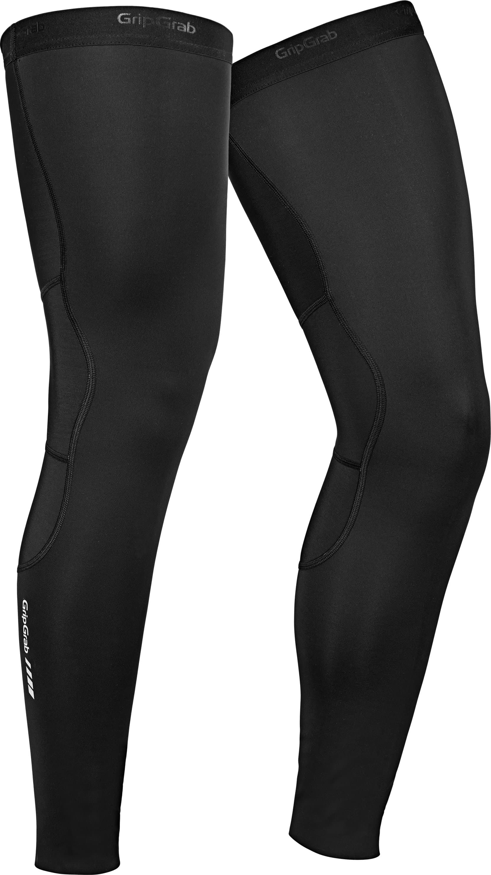Gripgrab AquaRepel 2 Water-Resistant Leg Warmers Black