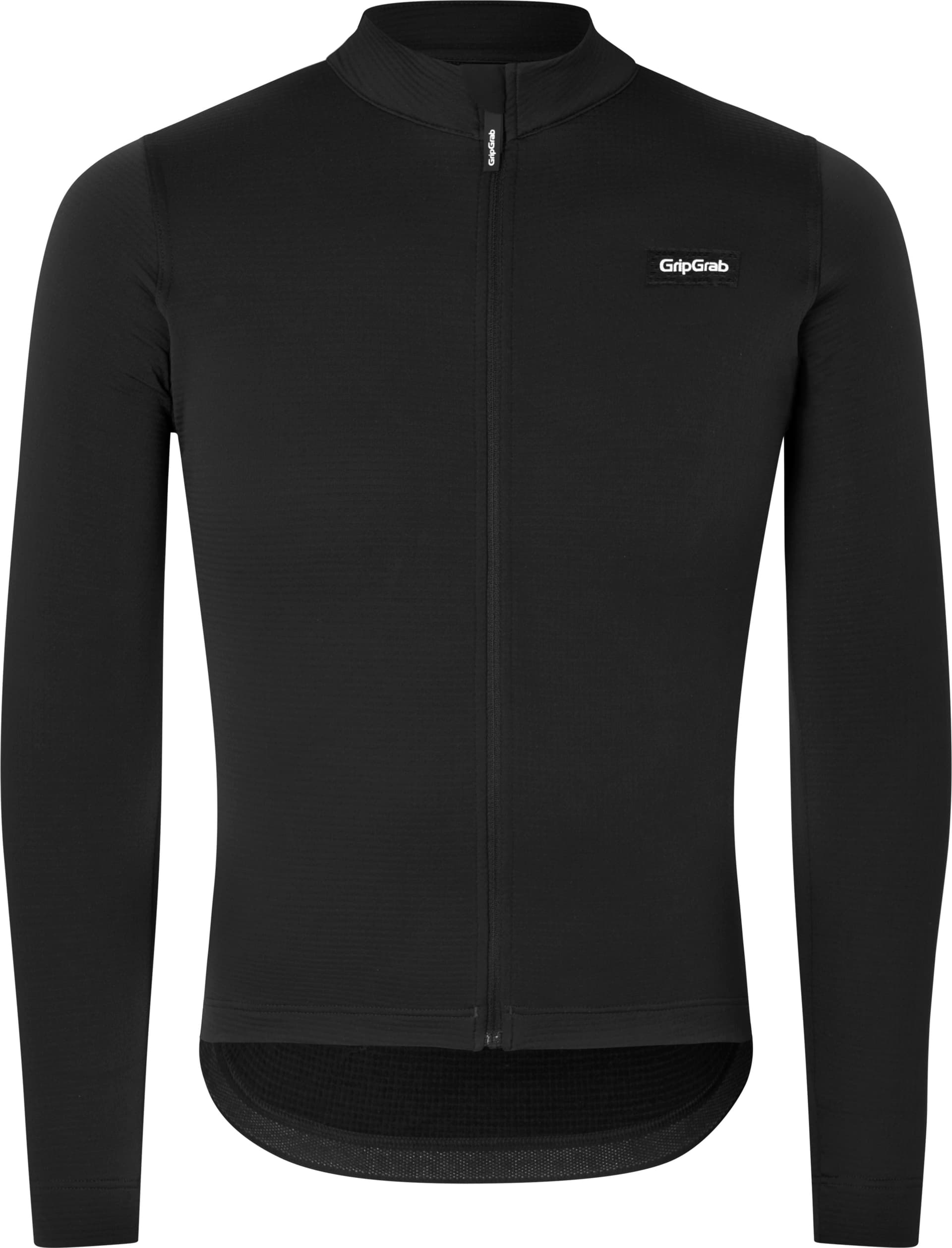 Gripgrab Men's GripGrab EXPLR Merinotech Thermal Long Sleeve Jersey Black