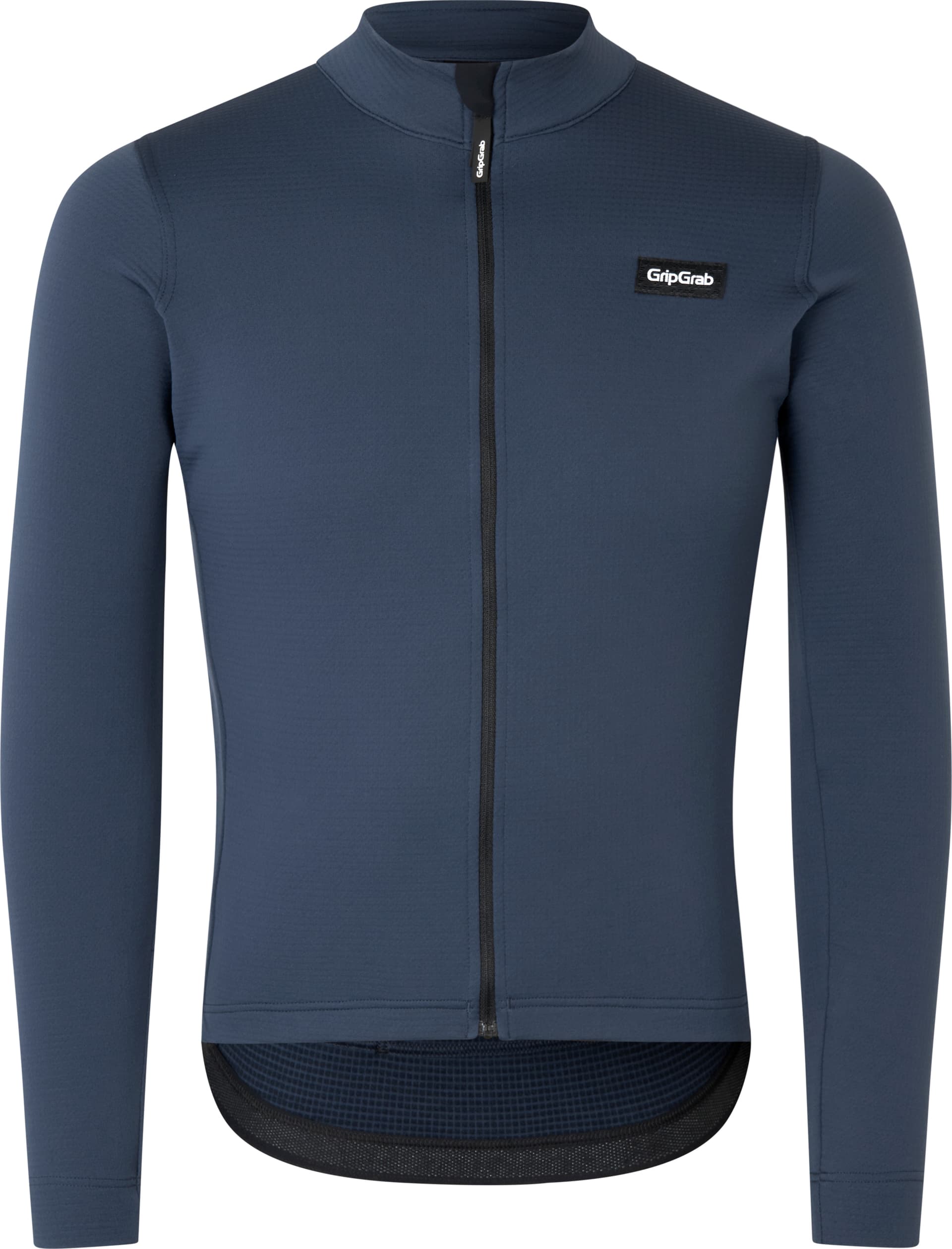 Gripgrab Men's GripGrab EXPLR Merinotech Thermal Long Sleeve Jersey Navy Blue
