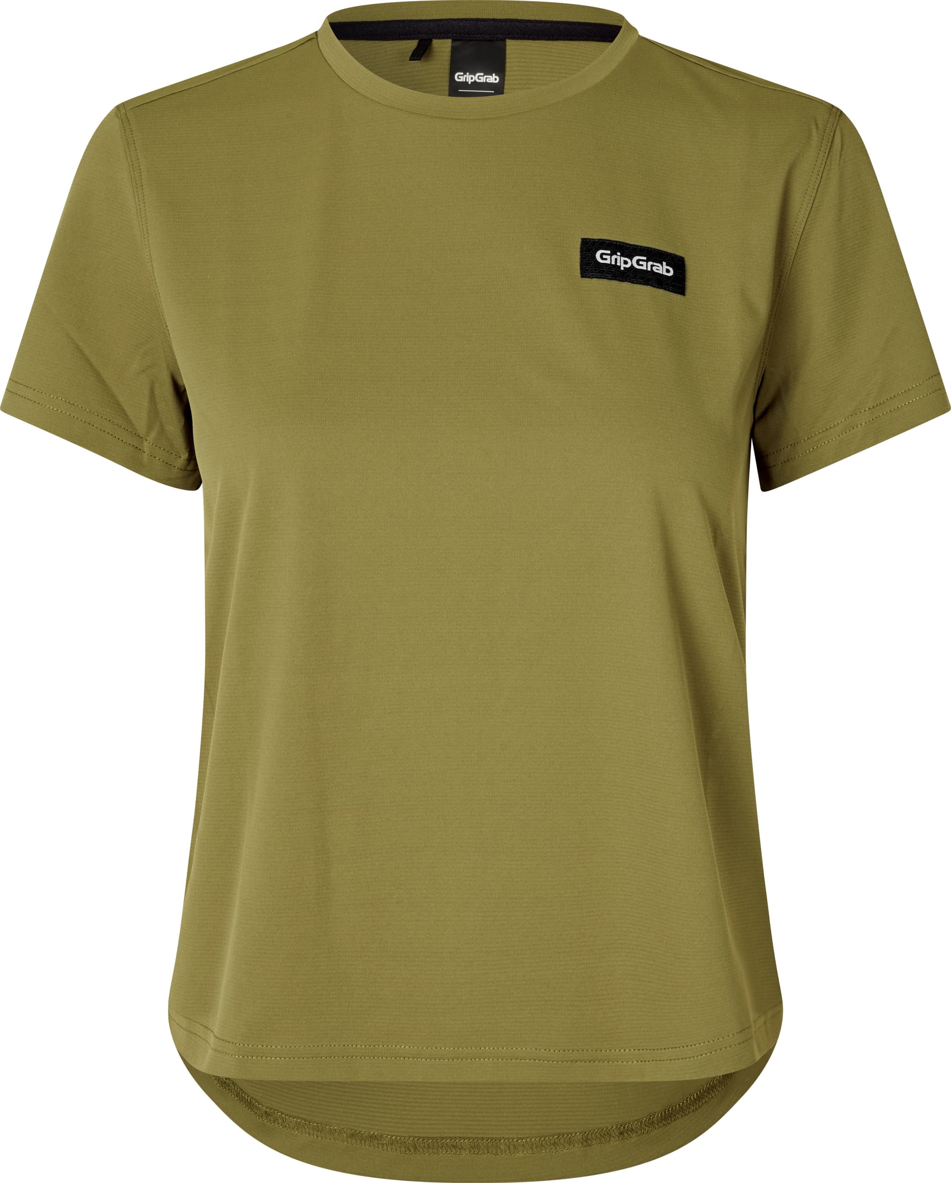 Gripgrab Women's GripGrab EXPLR Technical T-Shirt Olive Green