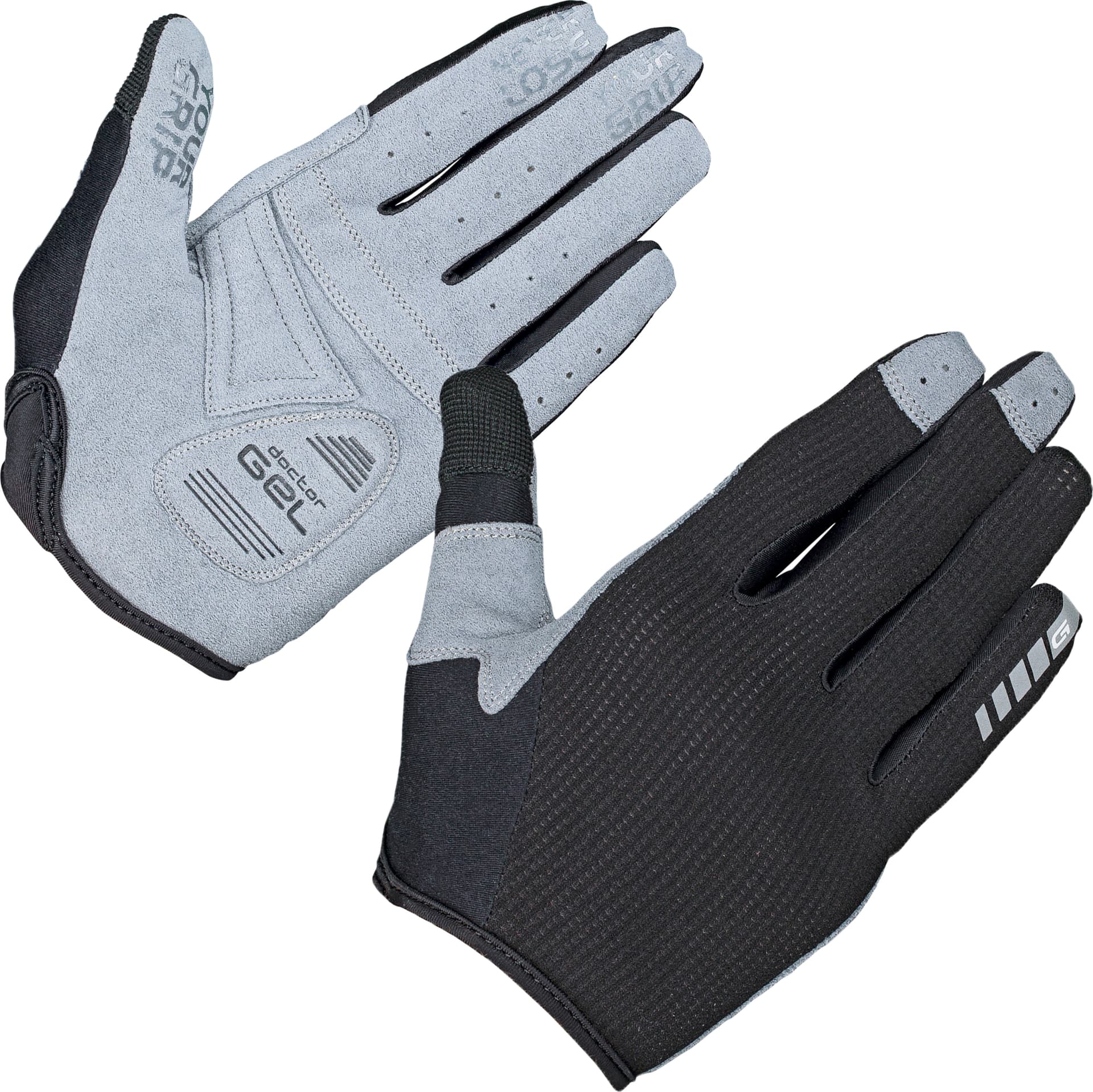 GripGrab Gripgrab Women's Shark Padded Full Finger Glove Black