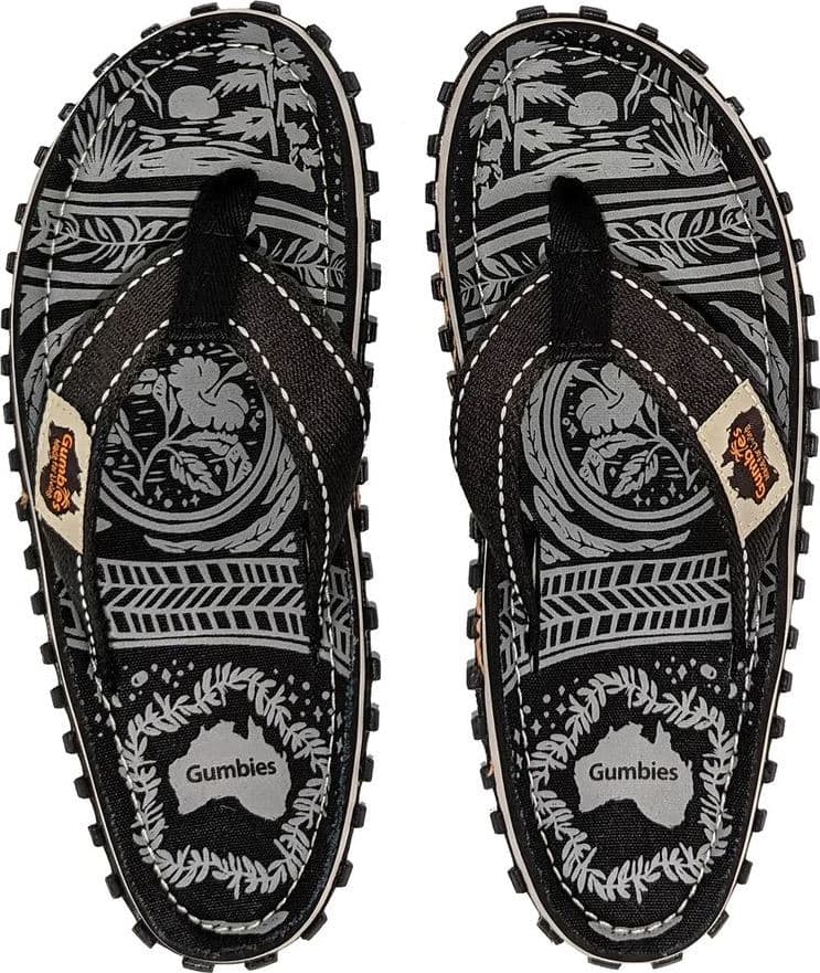 Gumbies Gumbies Unisex Islander Midnight Black