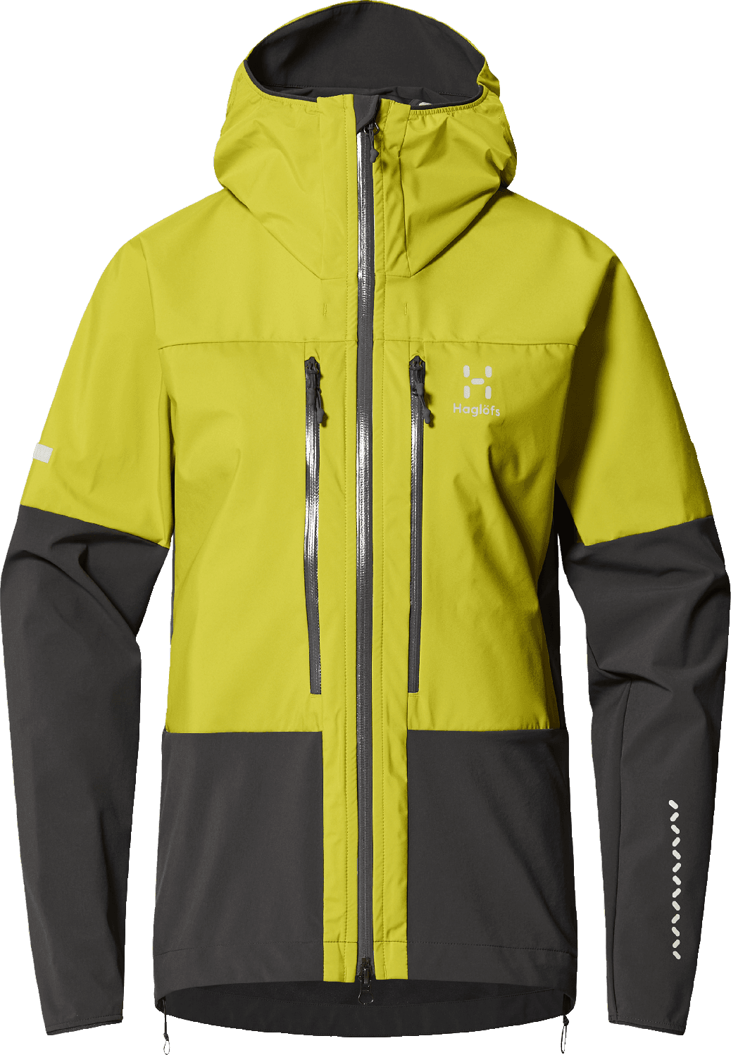Haglöfs Women's L.I.M Hybrid Touring Hood Aurora/Magnetite