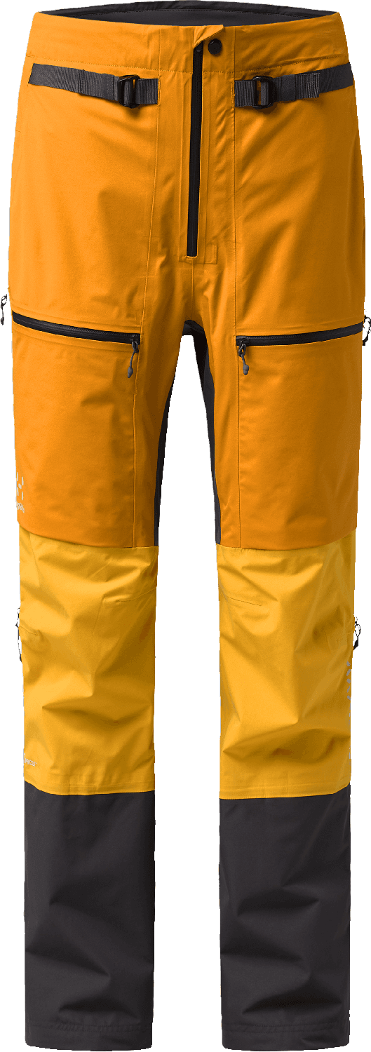 Haglöfs Women's L.I.M Touring Proof Pant Sunny Yellow/Desert Yellow