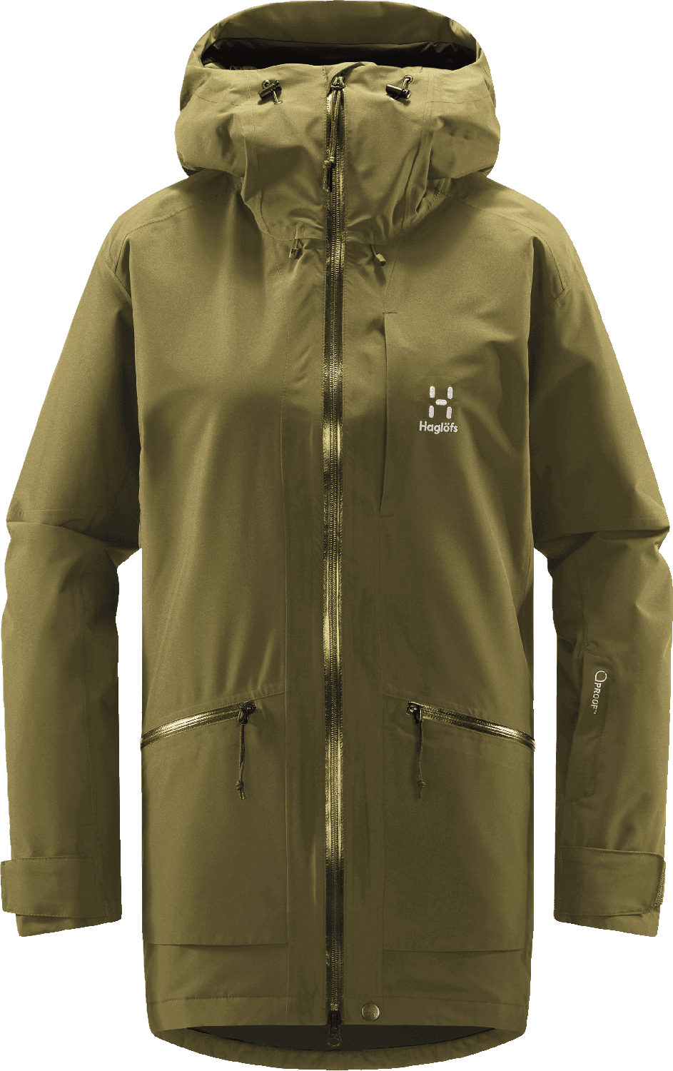 Haglöfs Women's Lumi Insulated Parka Olive Green