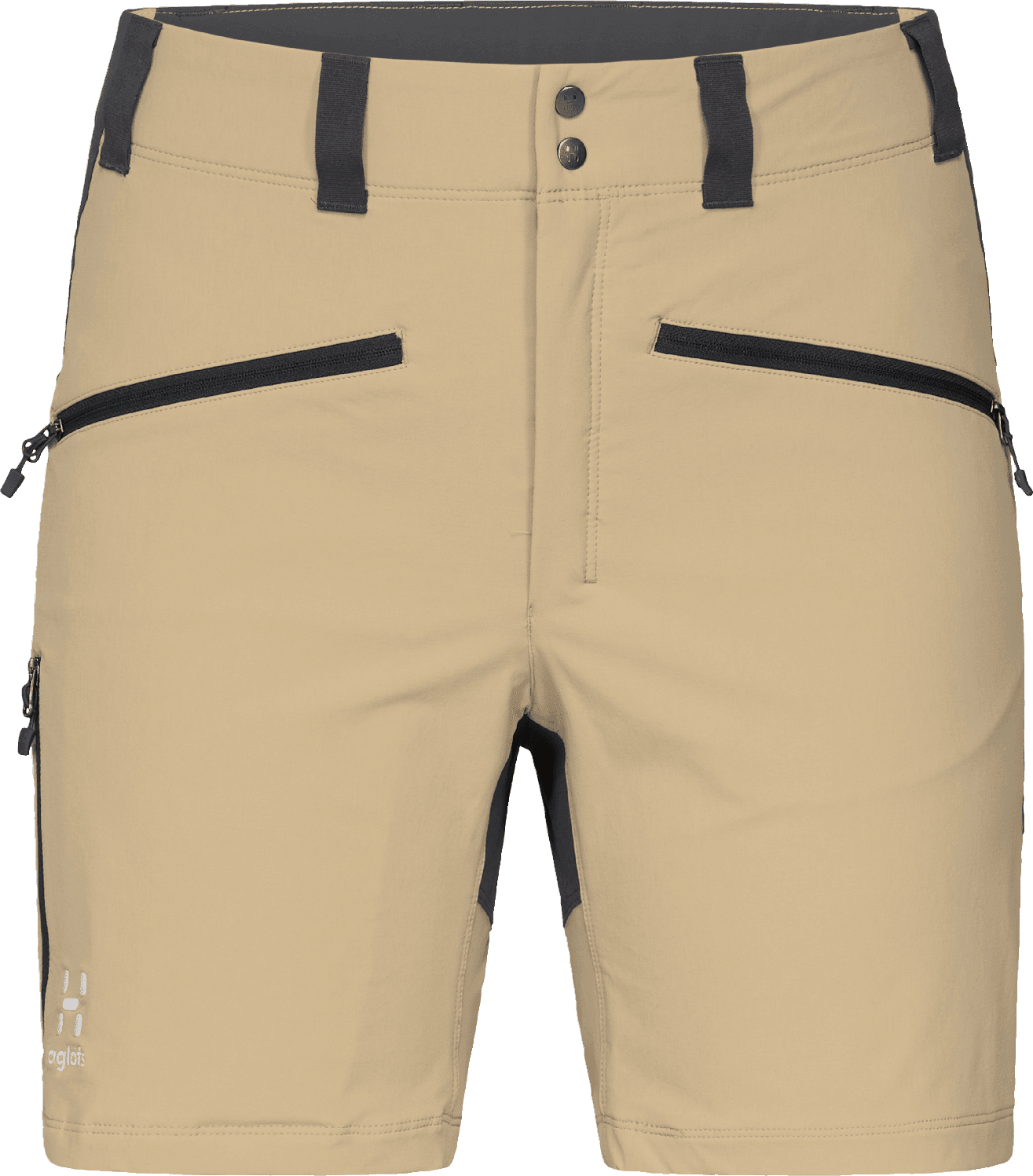 Haglöfs Women's Mid Standard Shorts Sand/Magnetite
