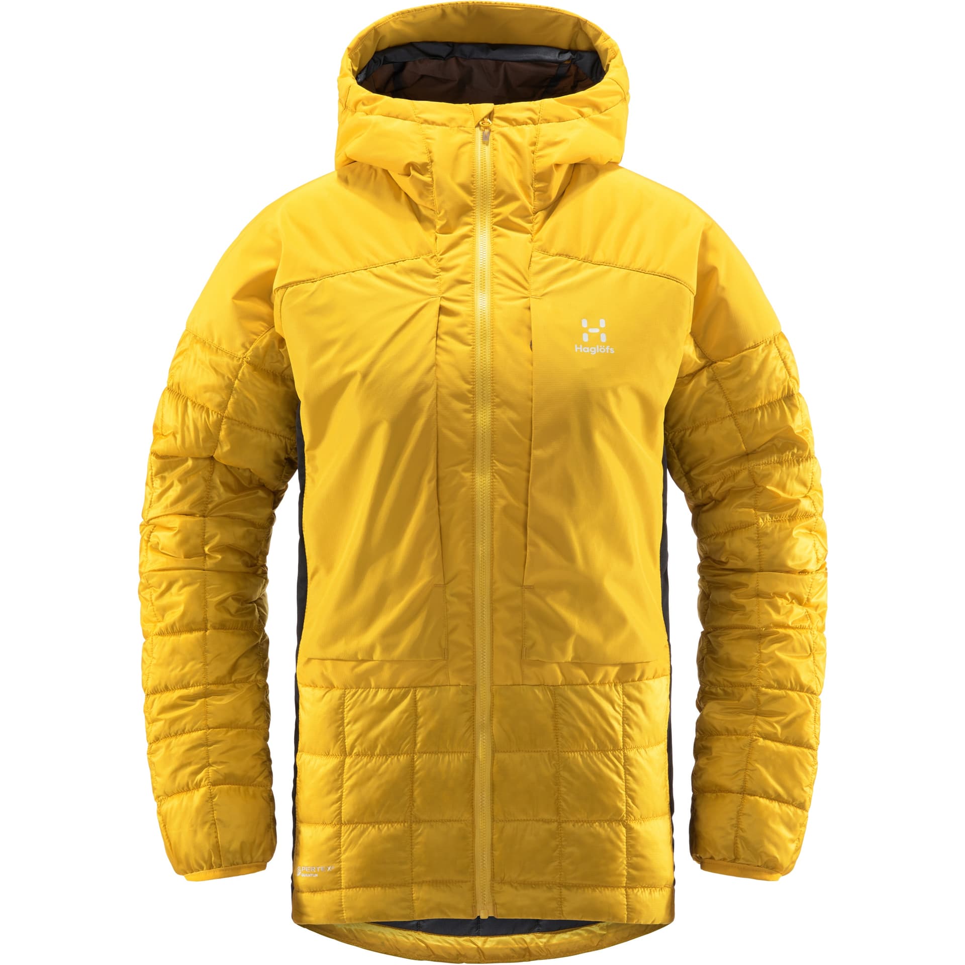 Haglöfs Nordic Mimic Hood Women Pumpkin Yellow/True Black