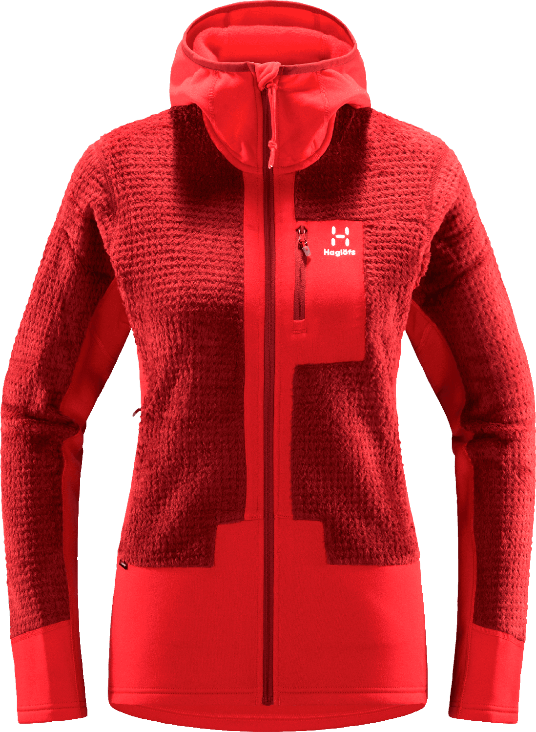 Haglöfs Women's ROC Spitz Mid Hood Corrosion/Poppy Red