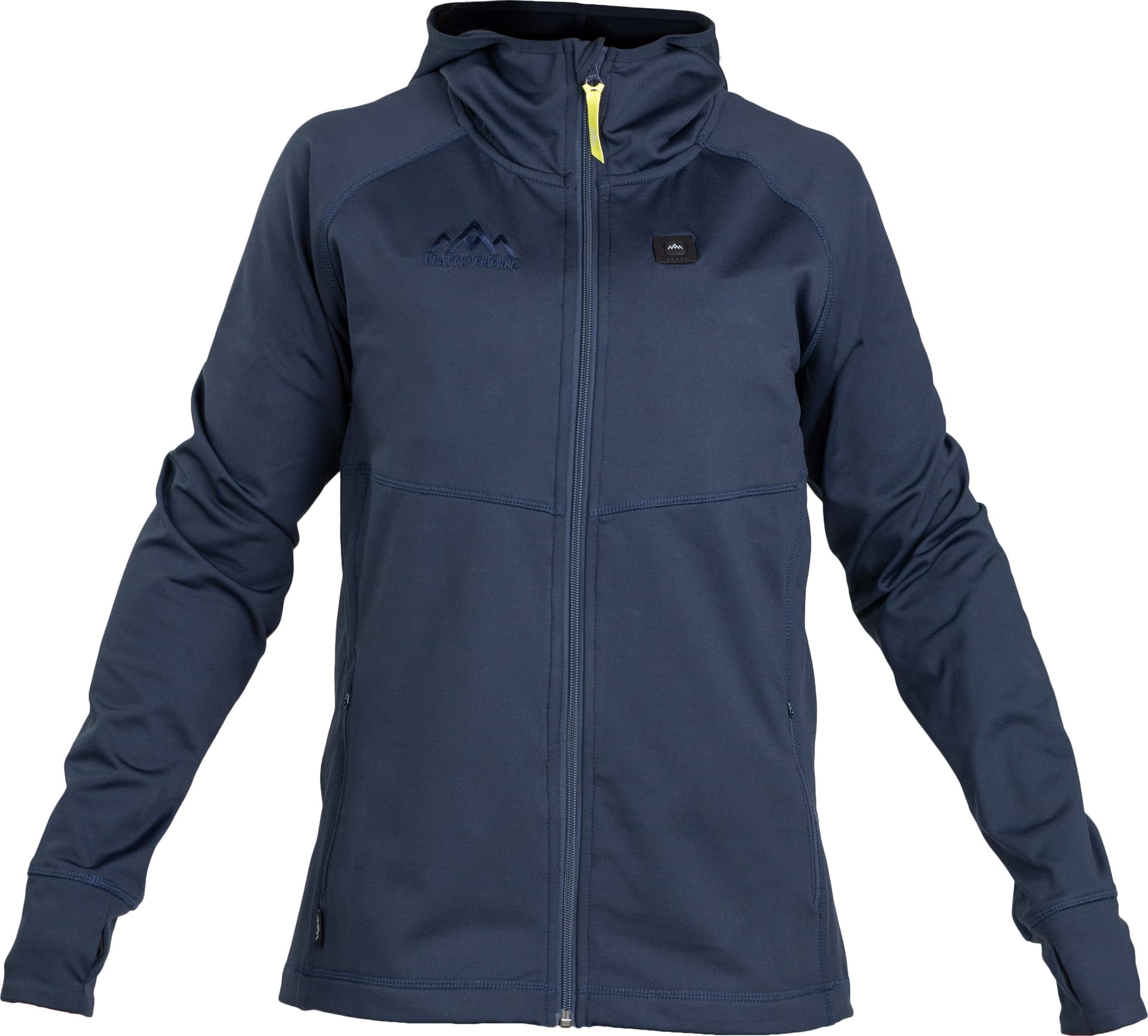 Heat Experience Heat Experience Women's Anyday Heated Zip Hoodie Navy/Blue
