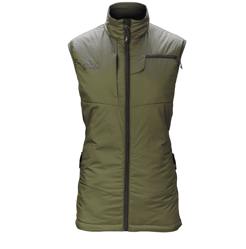 Heat Experience Heat Experience Women's Heated Hunt Vest Olive Green
