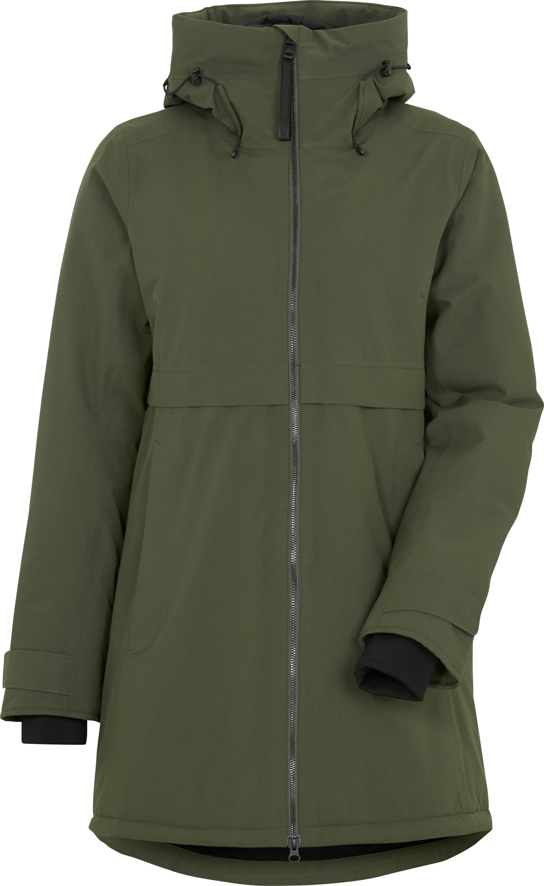 Didriksons Women's Helle Parka 6 Deep Green