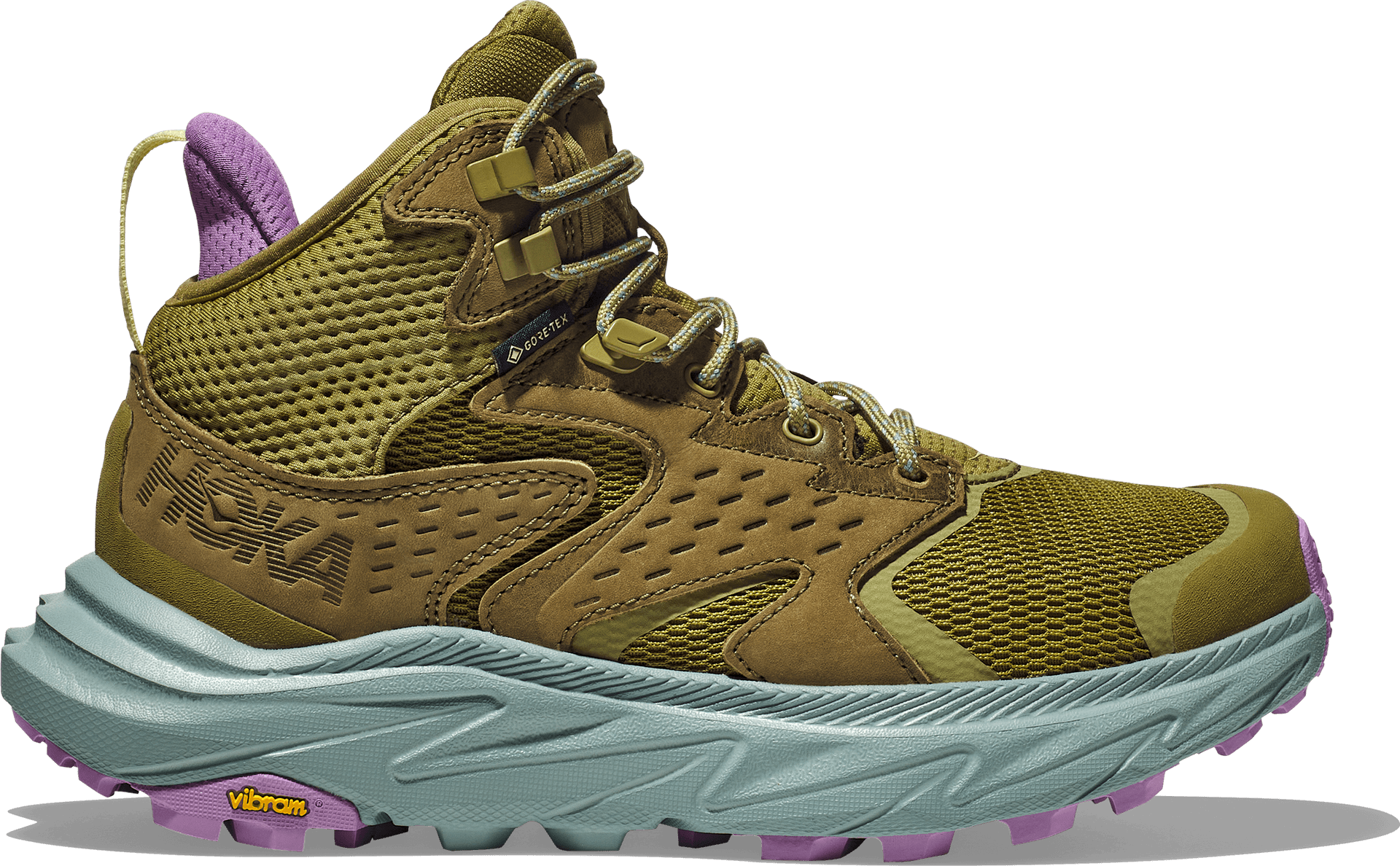 HOKA Hoka Women's Anacapa 2 Mid GORE-TEX Green Moss / Agave