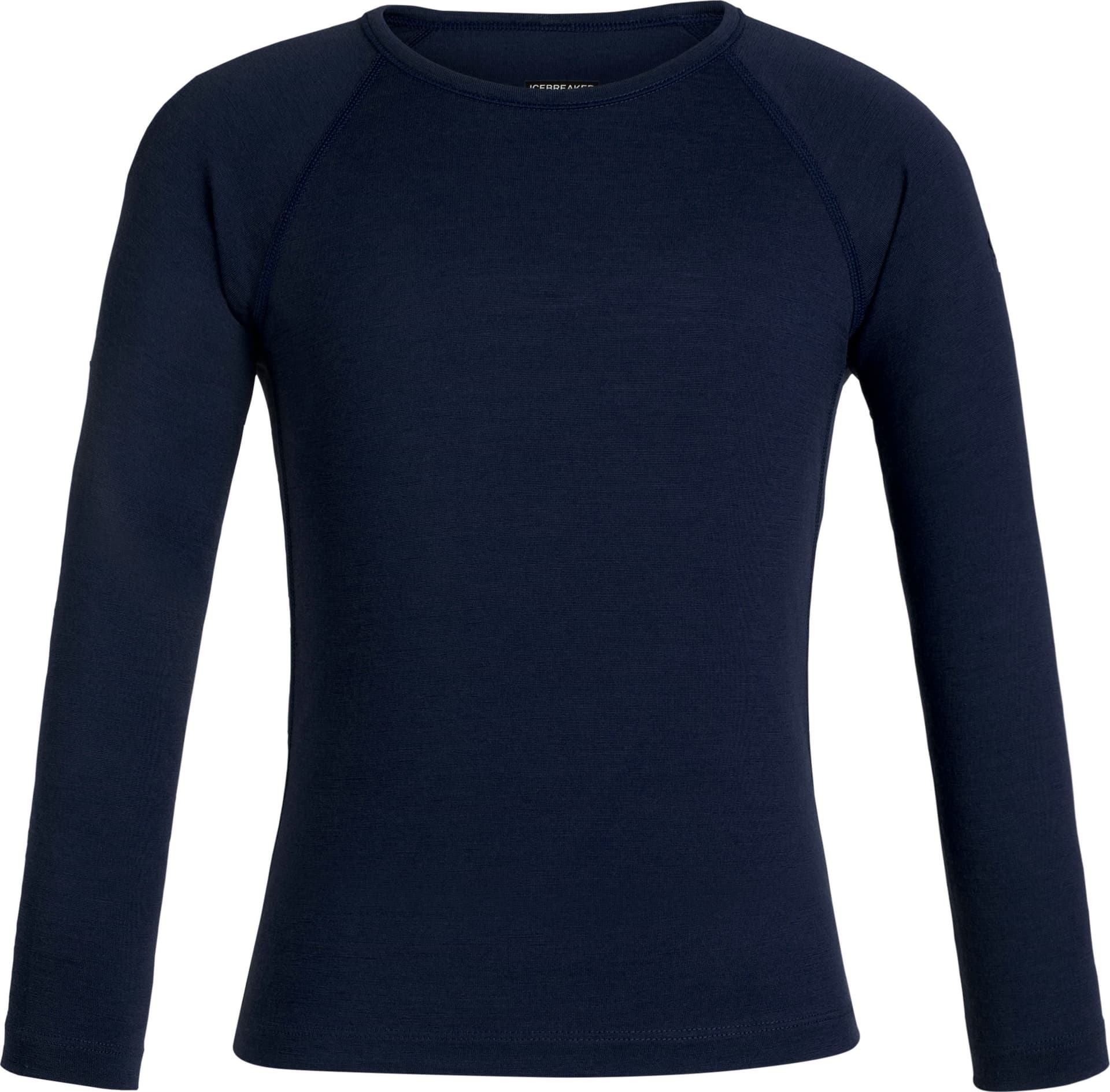 Icebreaker Kids' 200 Oasis Longsleeve Crewe Midnight Navy
