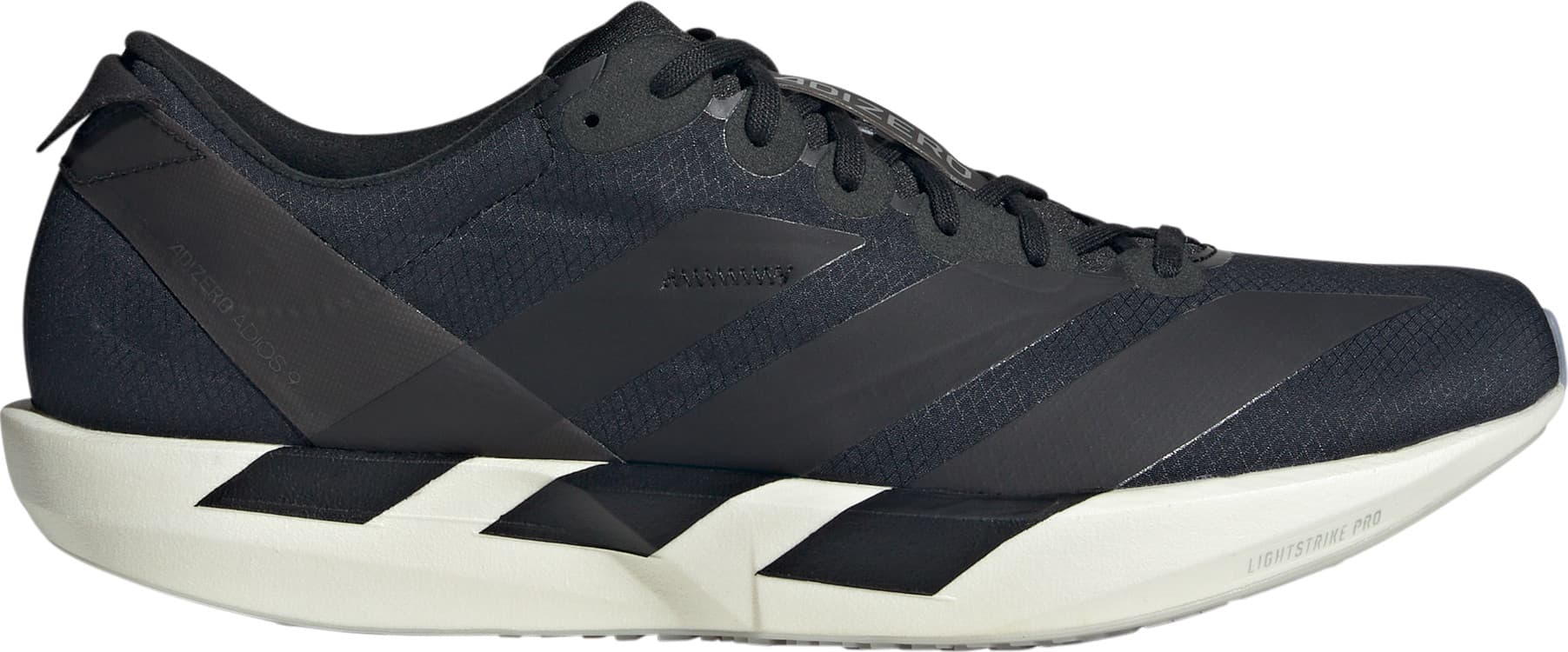 Adidas Men's Adizero Adios 9 Black/Black/Iron Mint