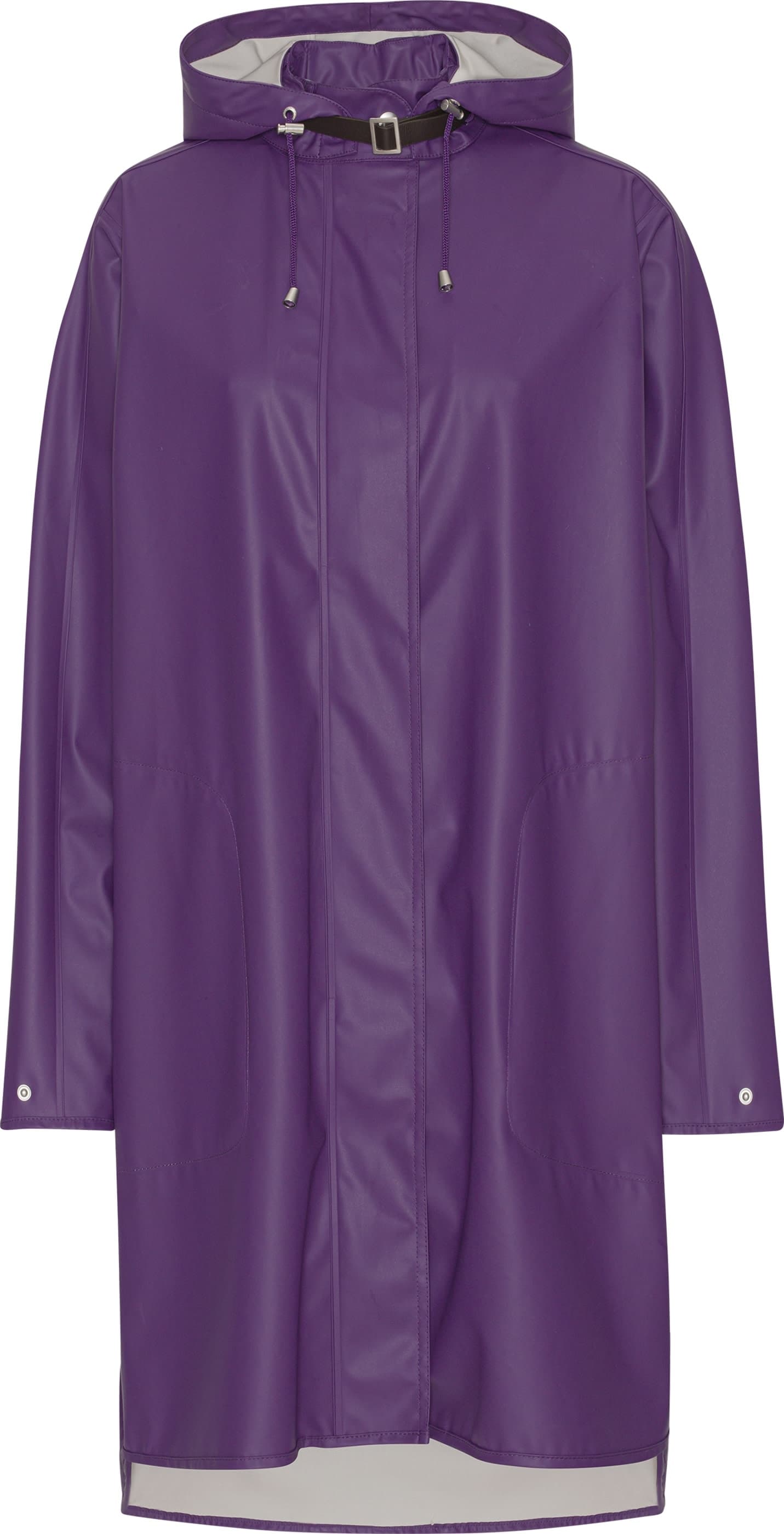 Ilse Jacobsen Ilse Jacobsen Women's Raincoat Detachable Hood Purple Rain