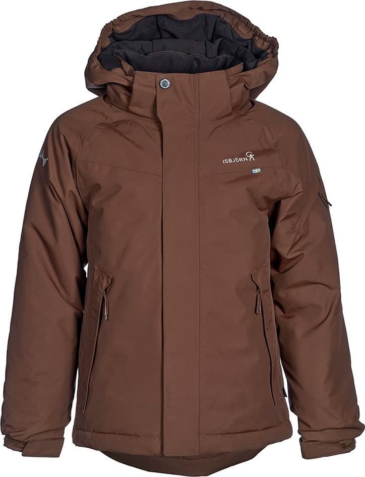 Isbjörn of Sweden Kids' Helicopter Winter Jacket Chocolate
