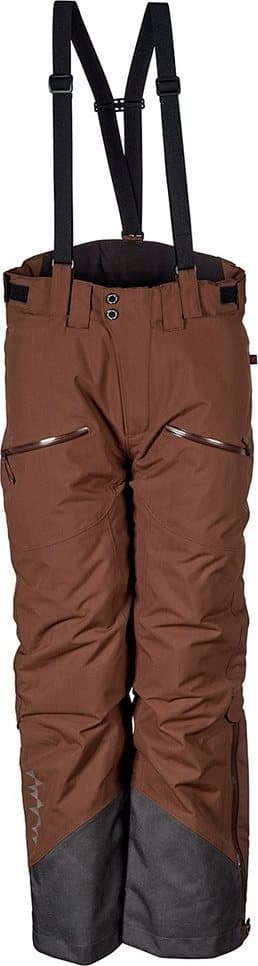 Isbjörn of Sweden Kids' Offpist Ski Pant Chocolate