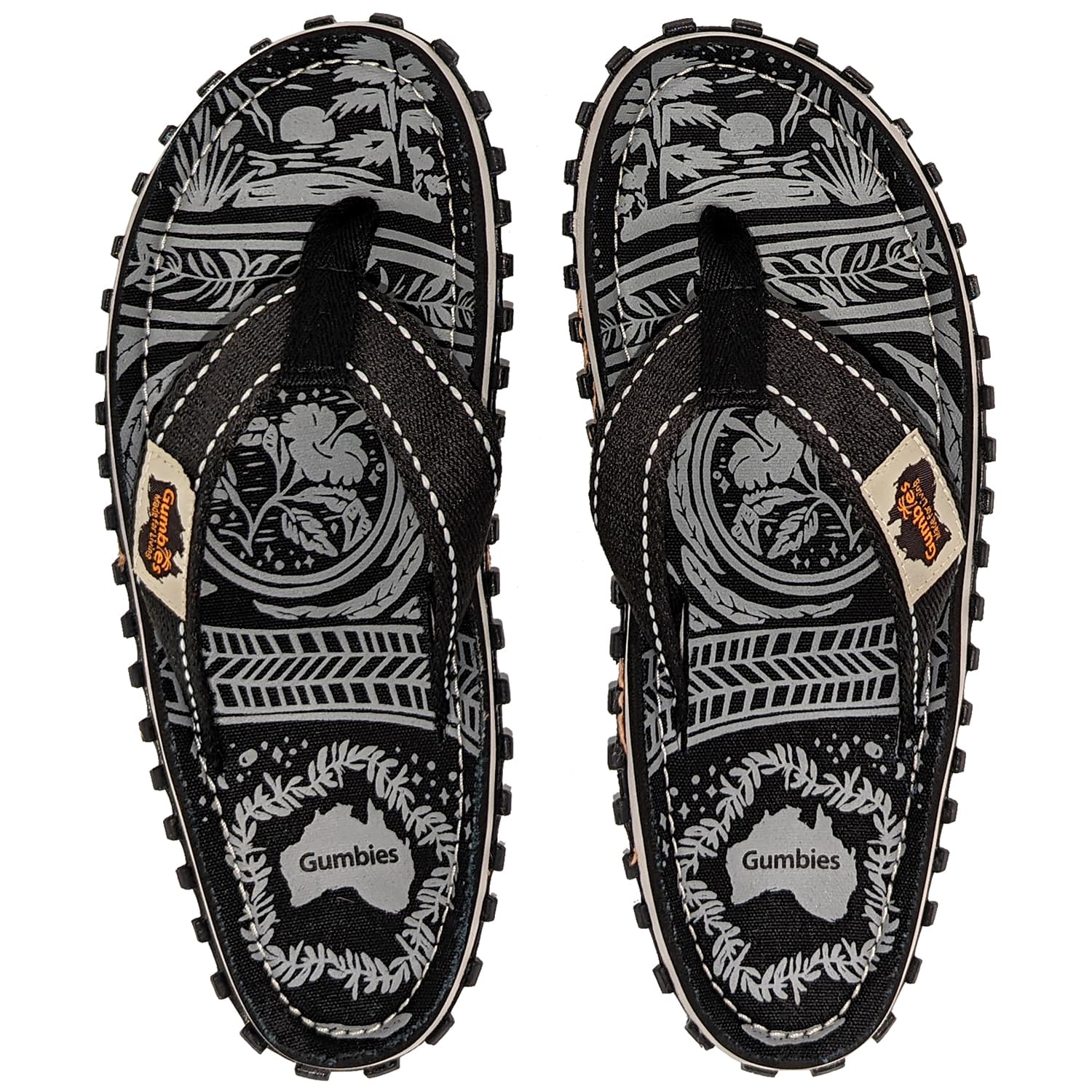 Gumbies Gumbies Unisex Islander Classic Black