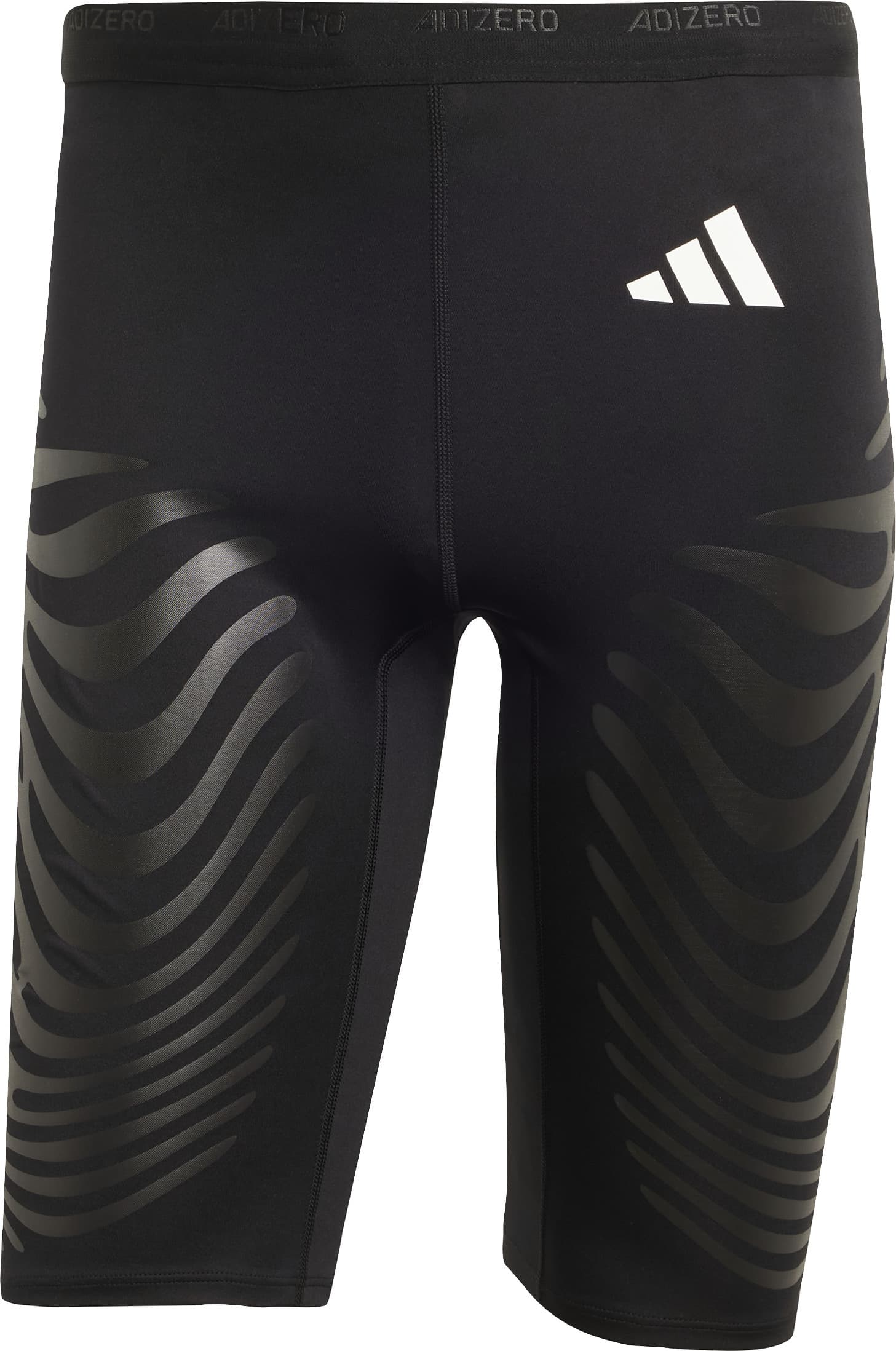 Adidas Adidas Men's Adizero Control Running Short Tights Black