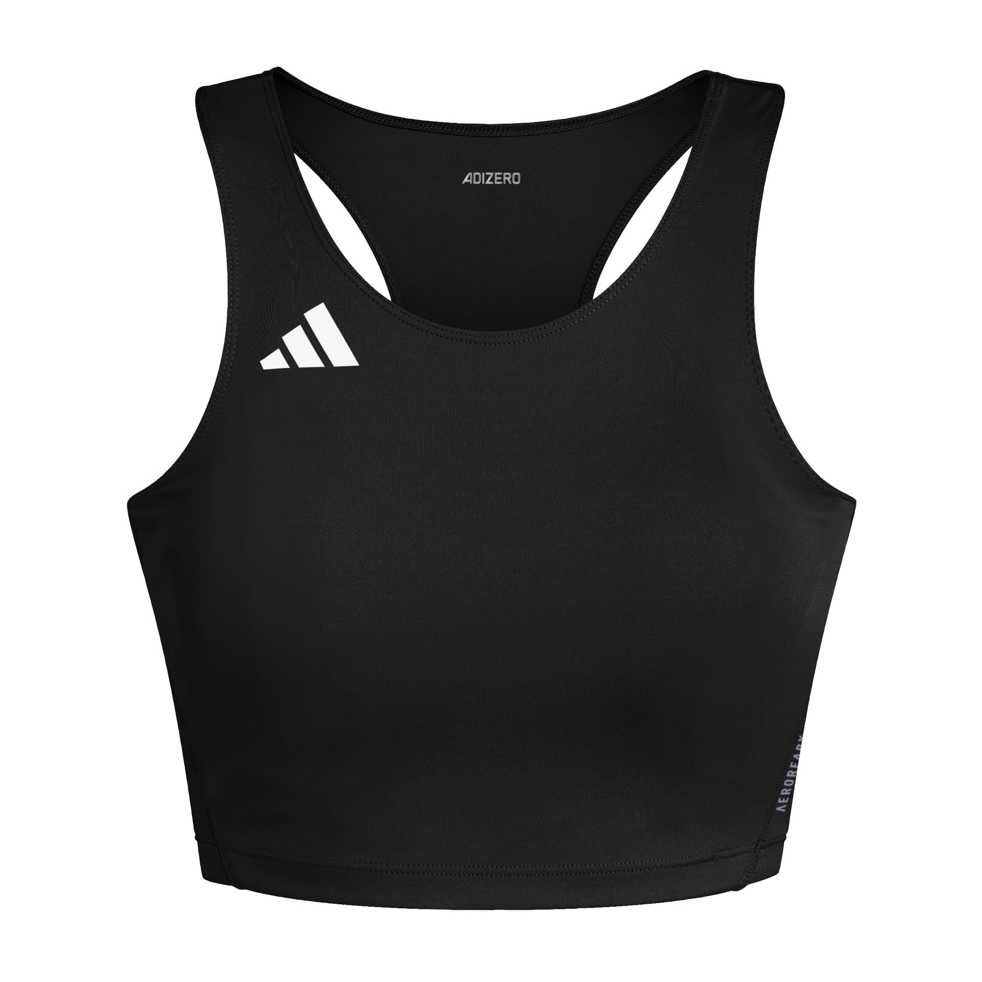 Adidas Women's Adizero Essentials Running Crop Top Black