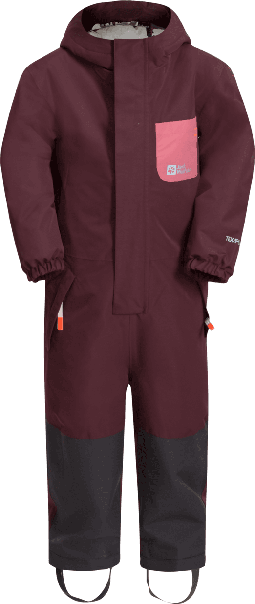 Jack Wolfskin Kids' Gleely 2-Layer Insulated Overall Boysenberry