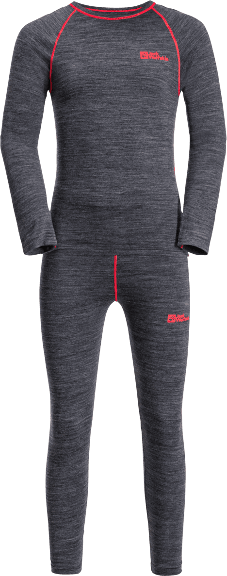 Jack Wolfskin Jack Wolfskin Kids' Merino Baselayer Set Night Blue