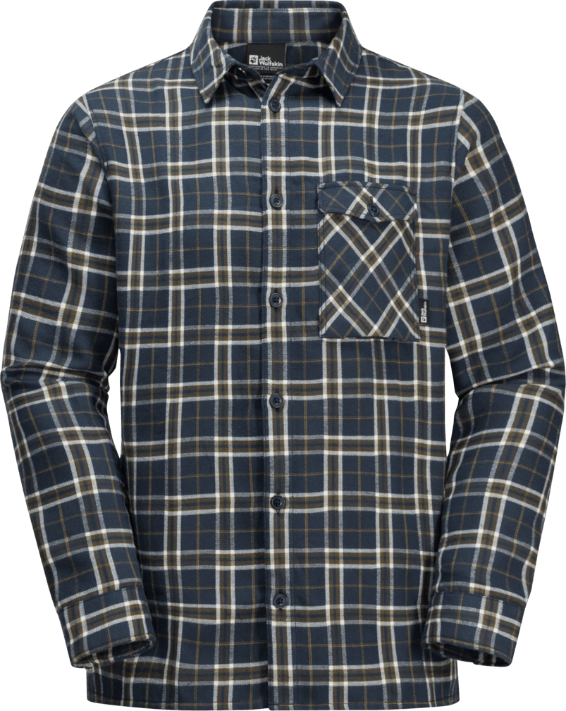 Jack Wolfskin Men's Morgenluft Shirt Night Blue 41