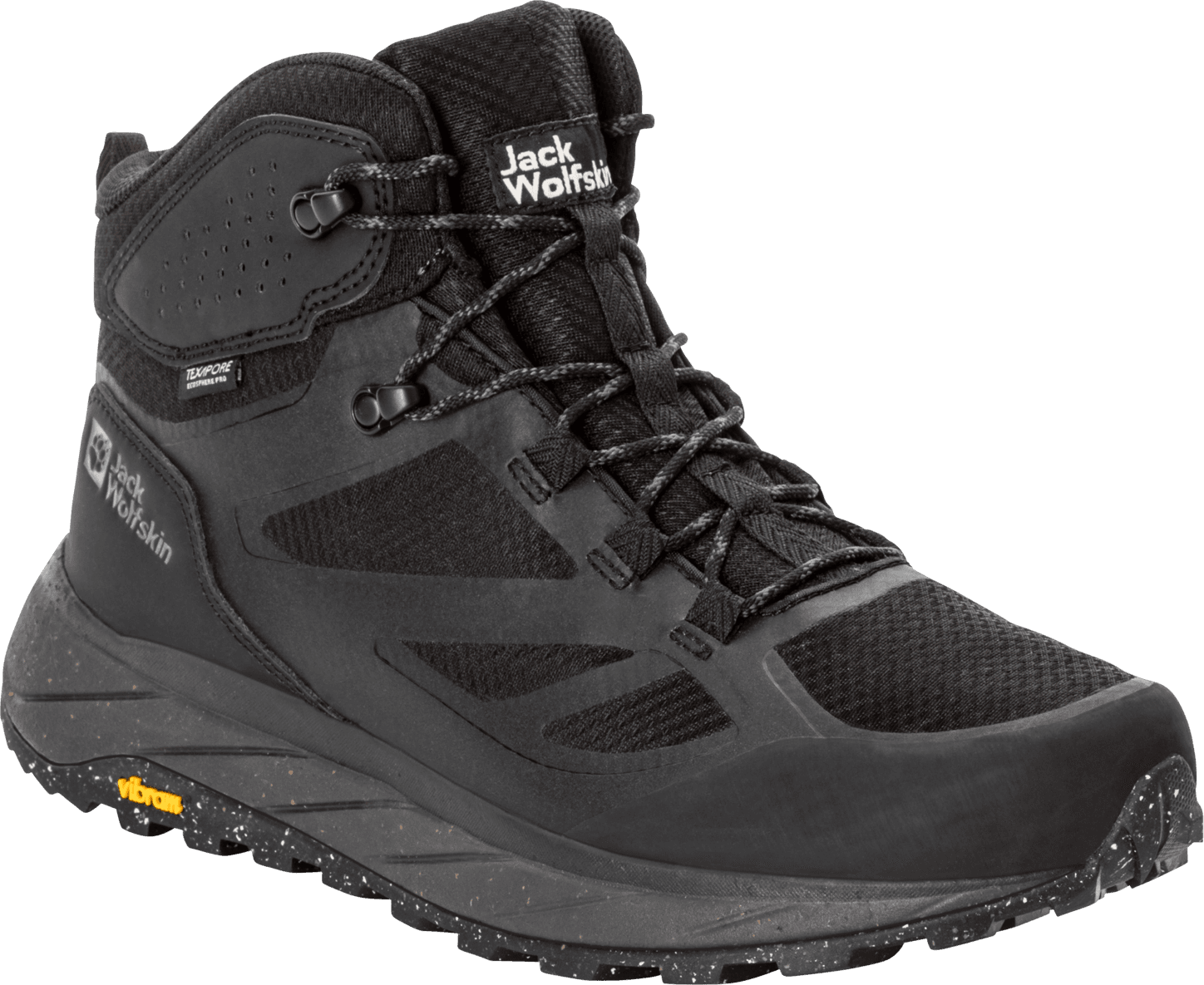 Jack Wolfskin Men's Terraventure Texapore Mid Black