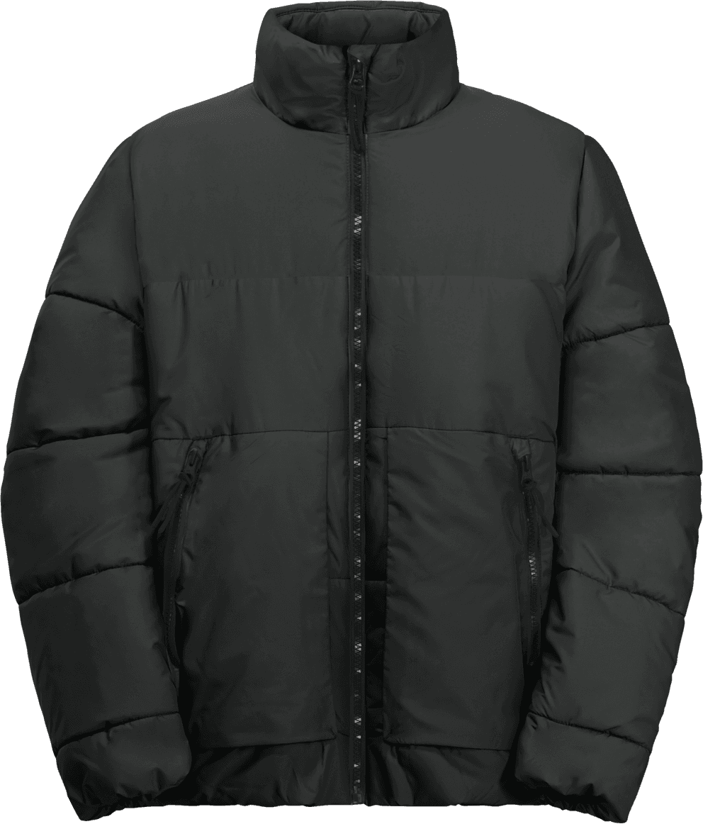 Jack Wolfskin Teens' Insulated Jacket Granite Black