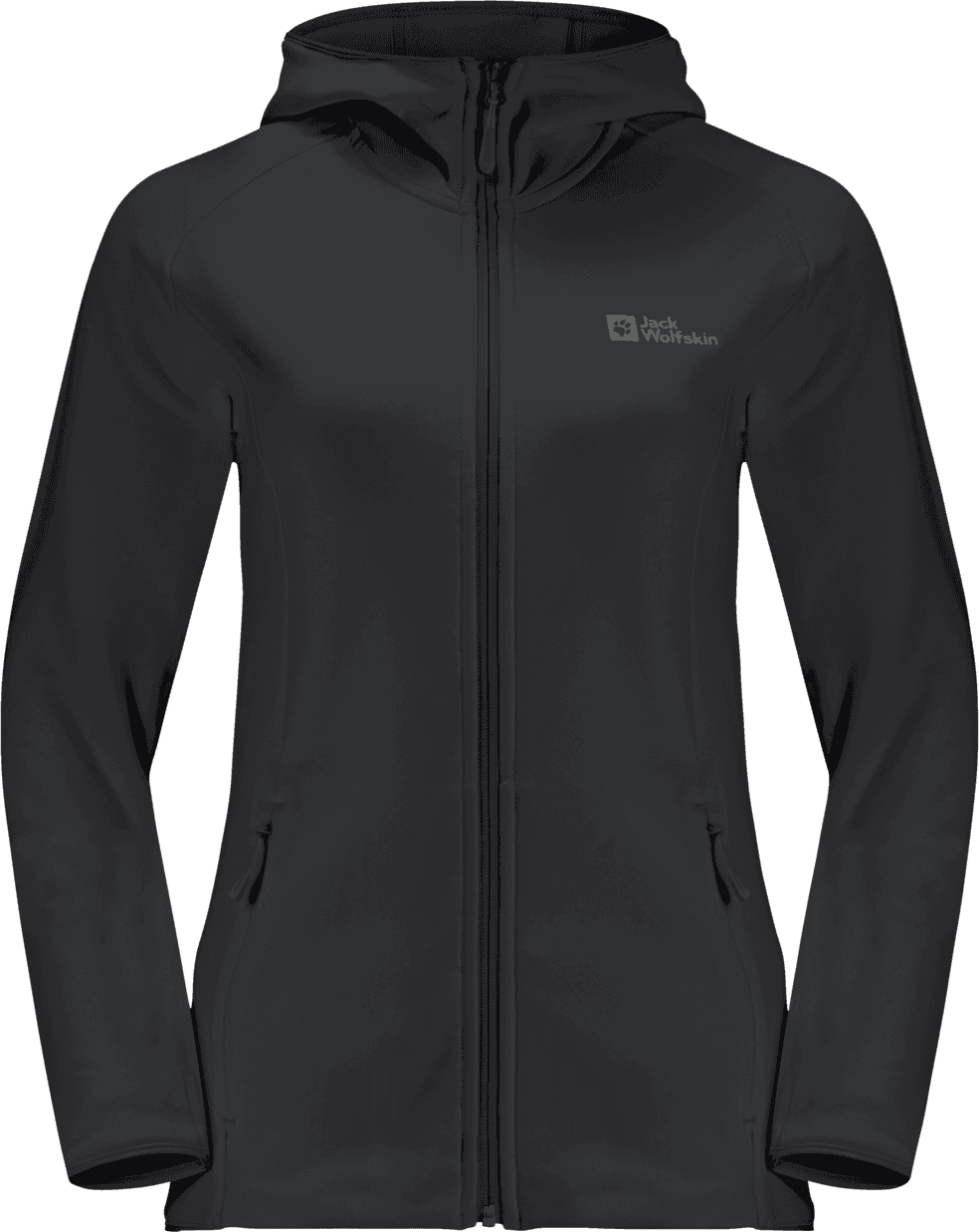 Jack Wolfskin Women's Baiselberg Hooded Full Zip Black