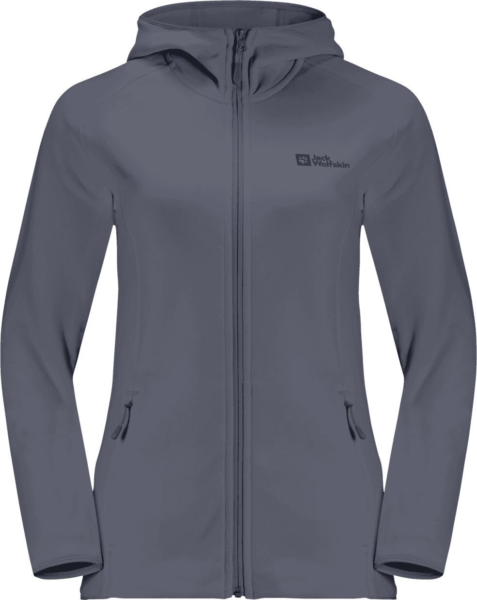 Jack Wolfskin Women's Baiselberg Hooded Full Zip Dolphin