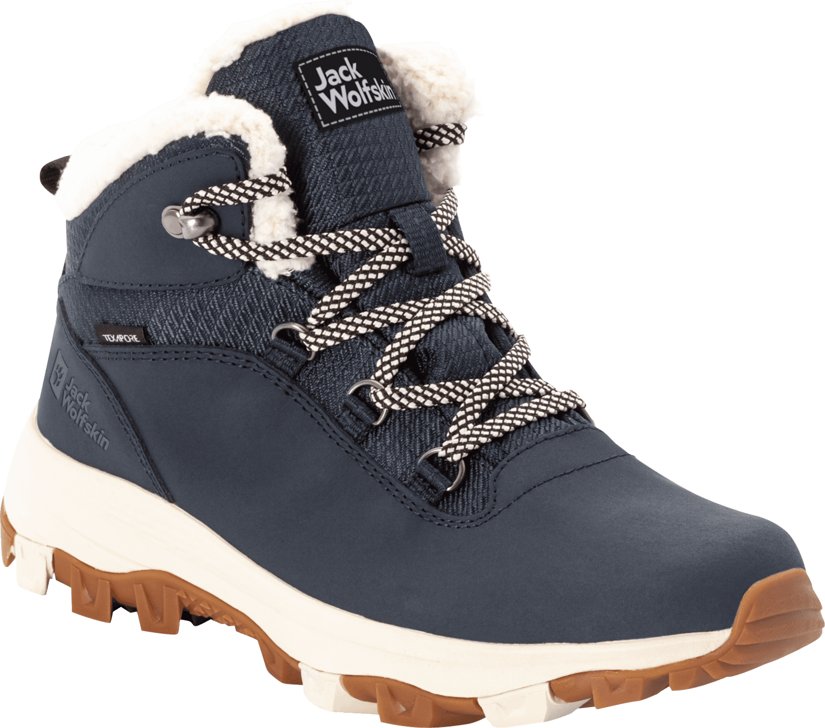 Jack Wolfskin Women's Everquest Texapore Mid Dark Blue/Off-White