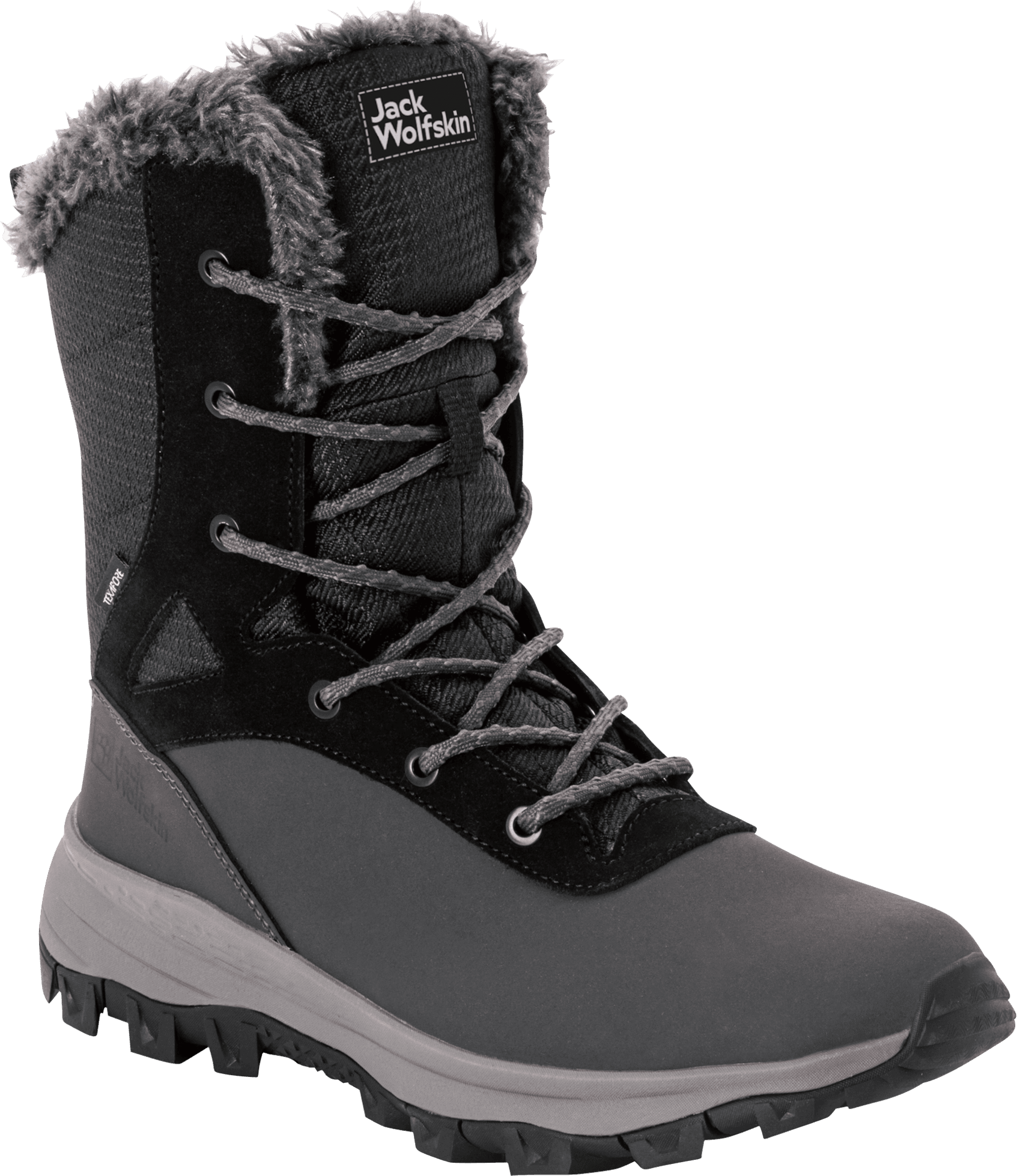 Jack Wolfskin Women's Everquest Texapore Snow High Phantom / Black