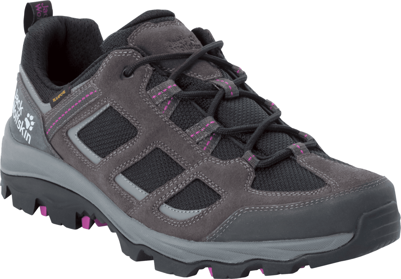 Jack Wolfskin Women's Vojo 3 Texapore Low Dark Steel/Purple