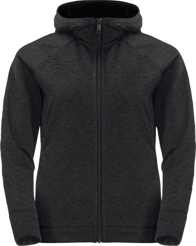 Jack Wolfskin Women's Waldsee Hooded Jacket Black