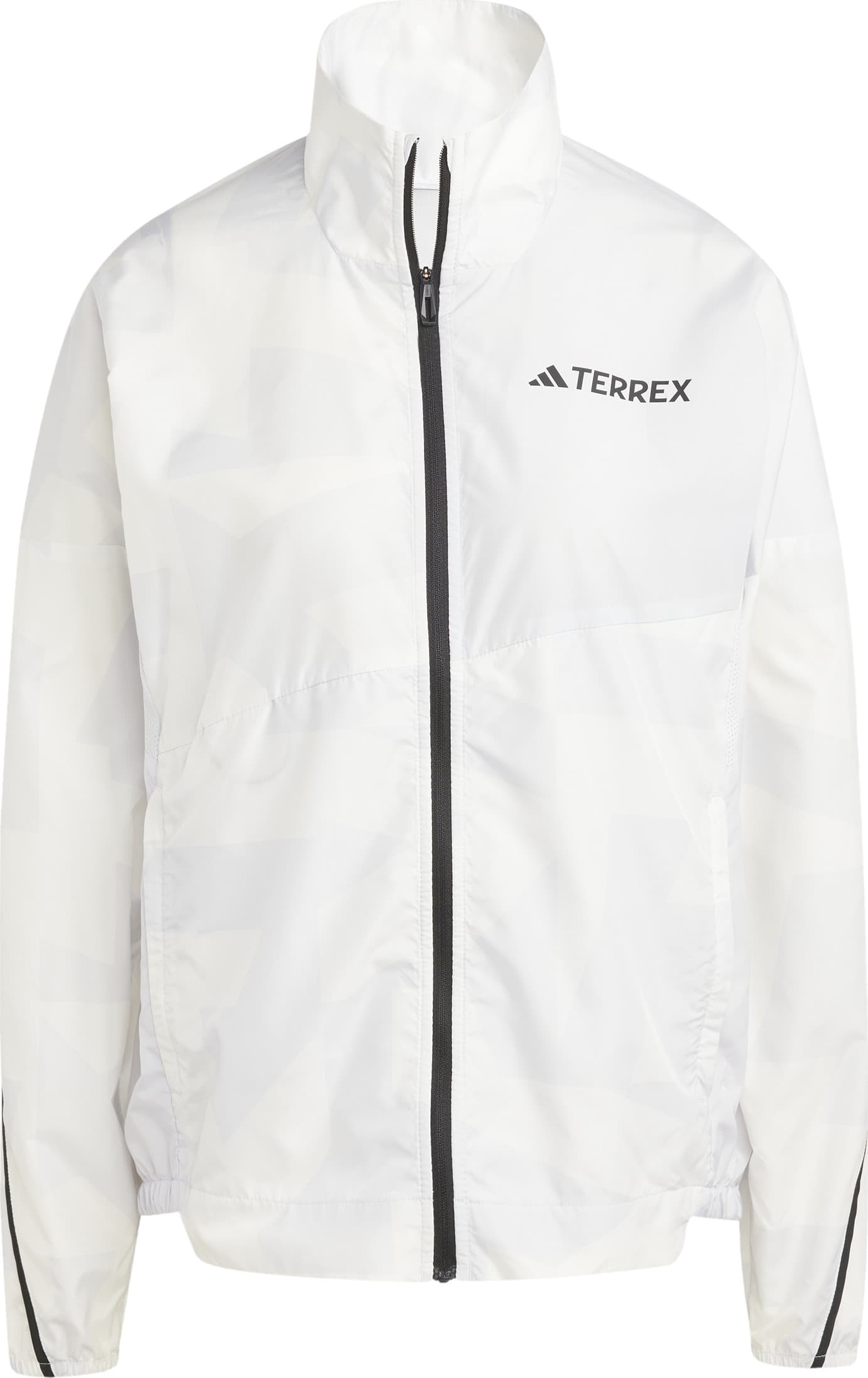 Adidas Adidas Women's Terrex Multi Printed Wind Jacket Dshgry/white
