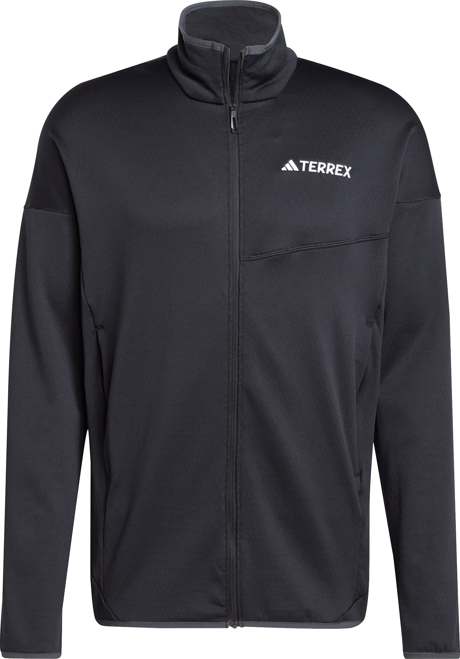 Adidas Men's Terrex Xperior Climawarm Light Fleece Jacket Black