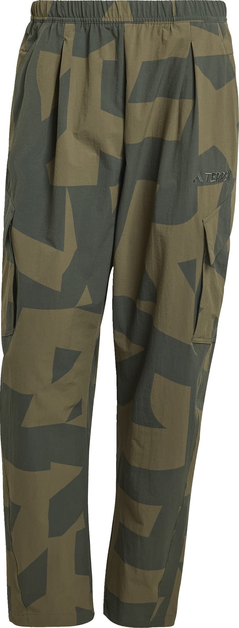 Adidas Adidas Men's Cargo Aop Pants Carbon/legivy/olistr/