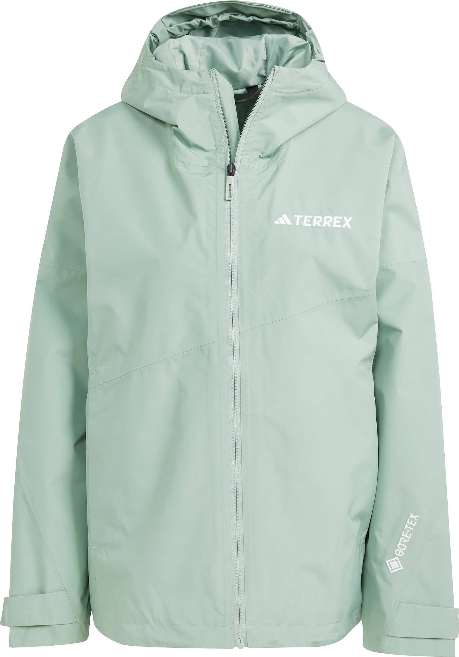Adidas Adidas Women's Terrex Xperior 2L Gore-Tex Performance Jacket Silver Green