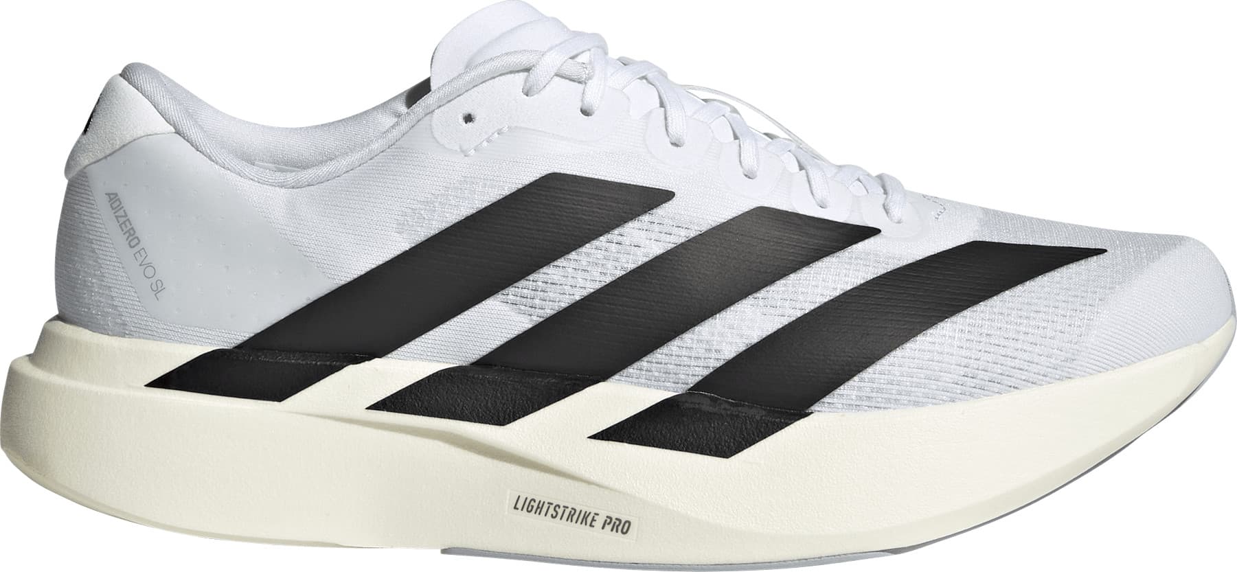 Adidas Men's Adizero Evo SL Cloud White/Core Black/Cloud White