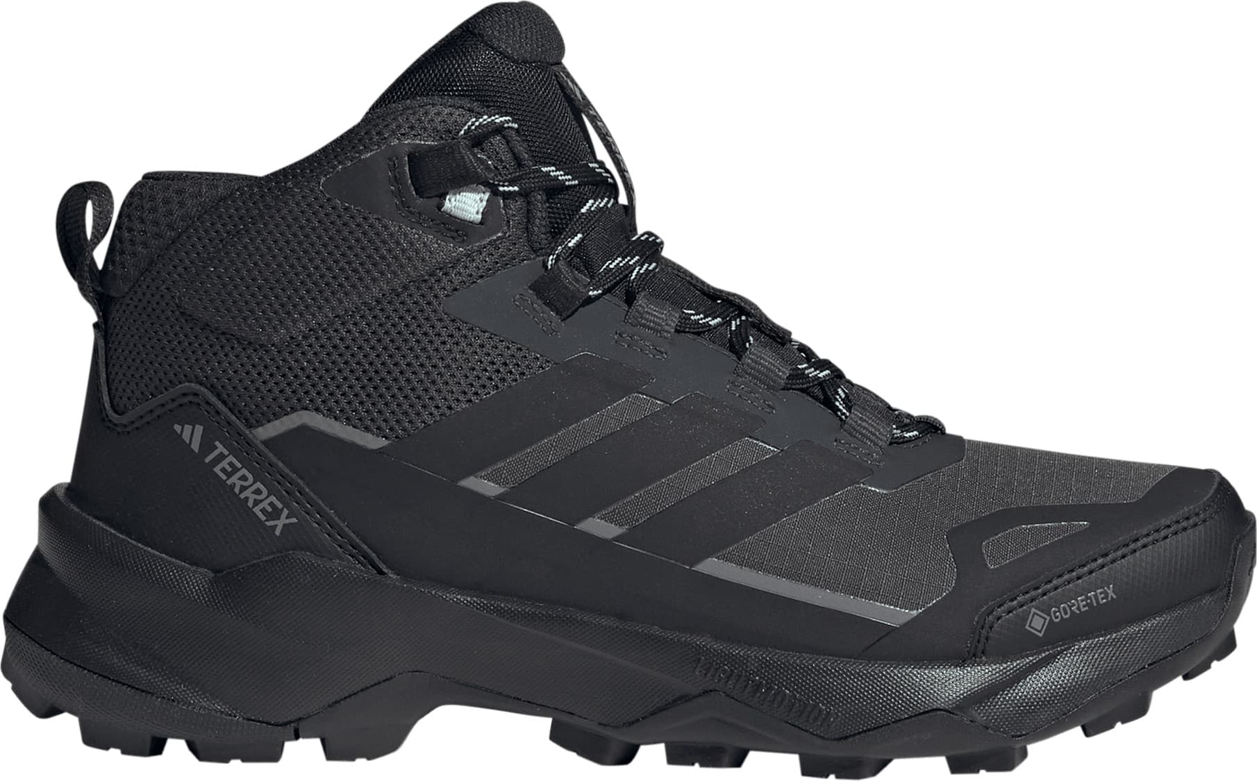 Adidas Women's Terrex Skychaser Ax5 Mid Gore-Tex Carbon/Core Black/Semi Flash Aqua