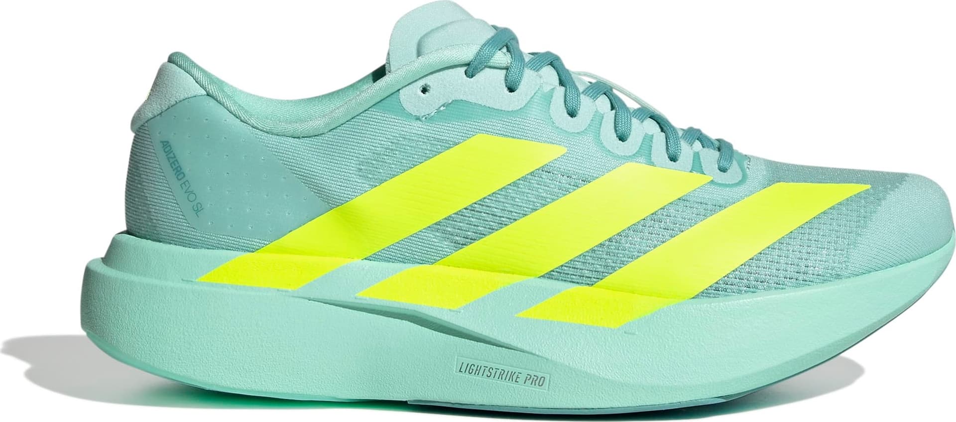 Adidas Adidas Women's Adizero Evo SL Semi flash aqua/Lucid lemon/Mint ton